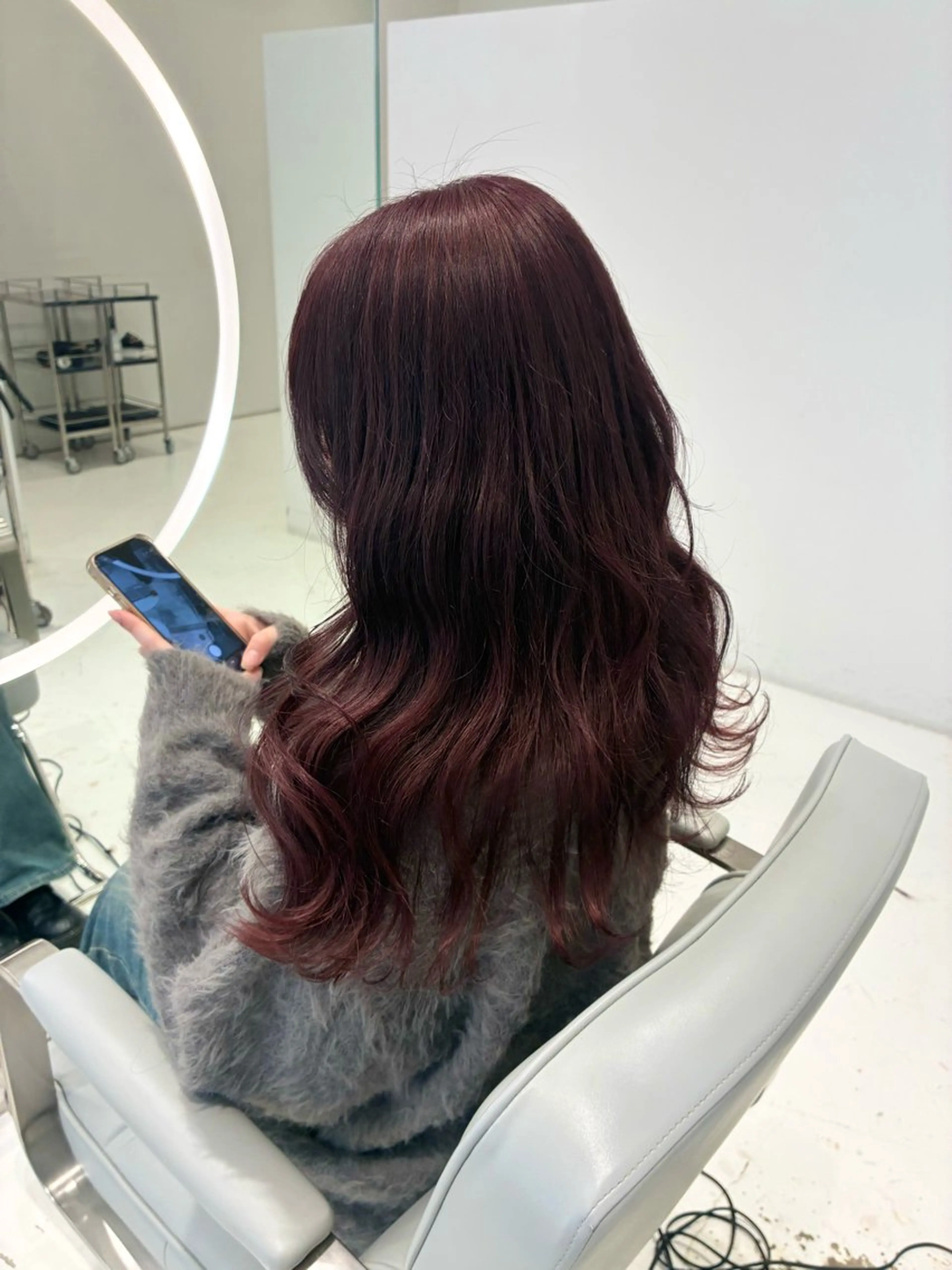 セミロング ヘアカラー Nought所属・cono noughtのヘアスタイル