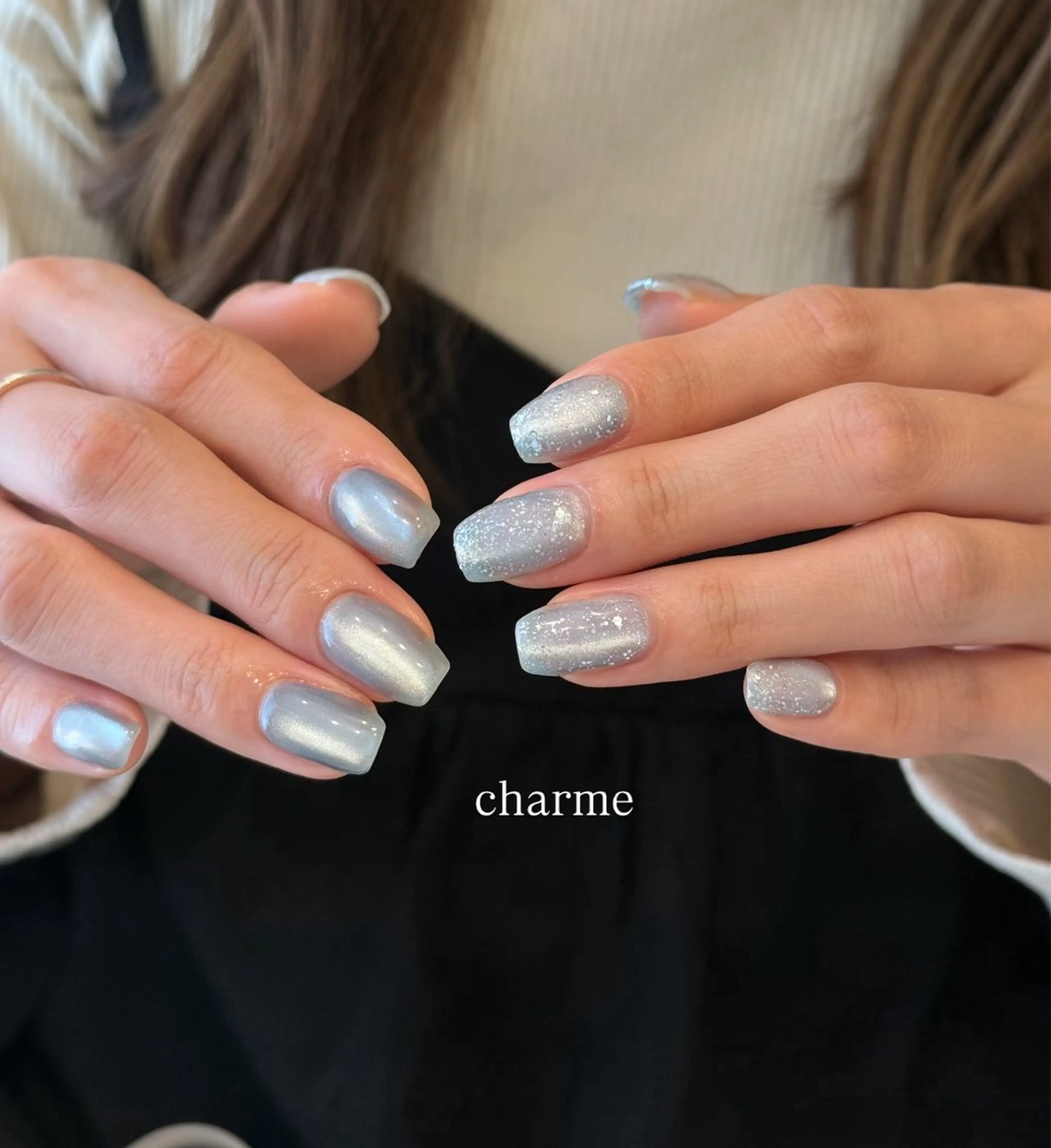 ネイル ハンドネイル フットネイル nailsalon charmeのネイルデザイン