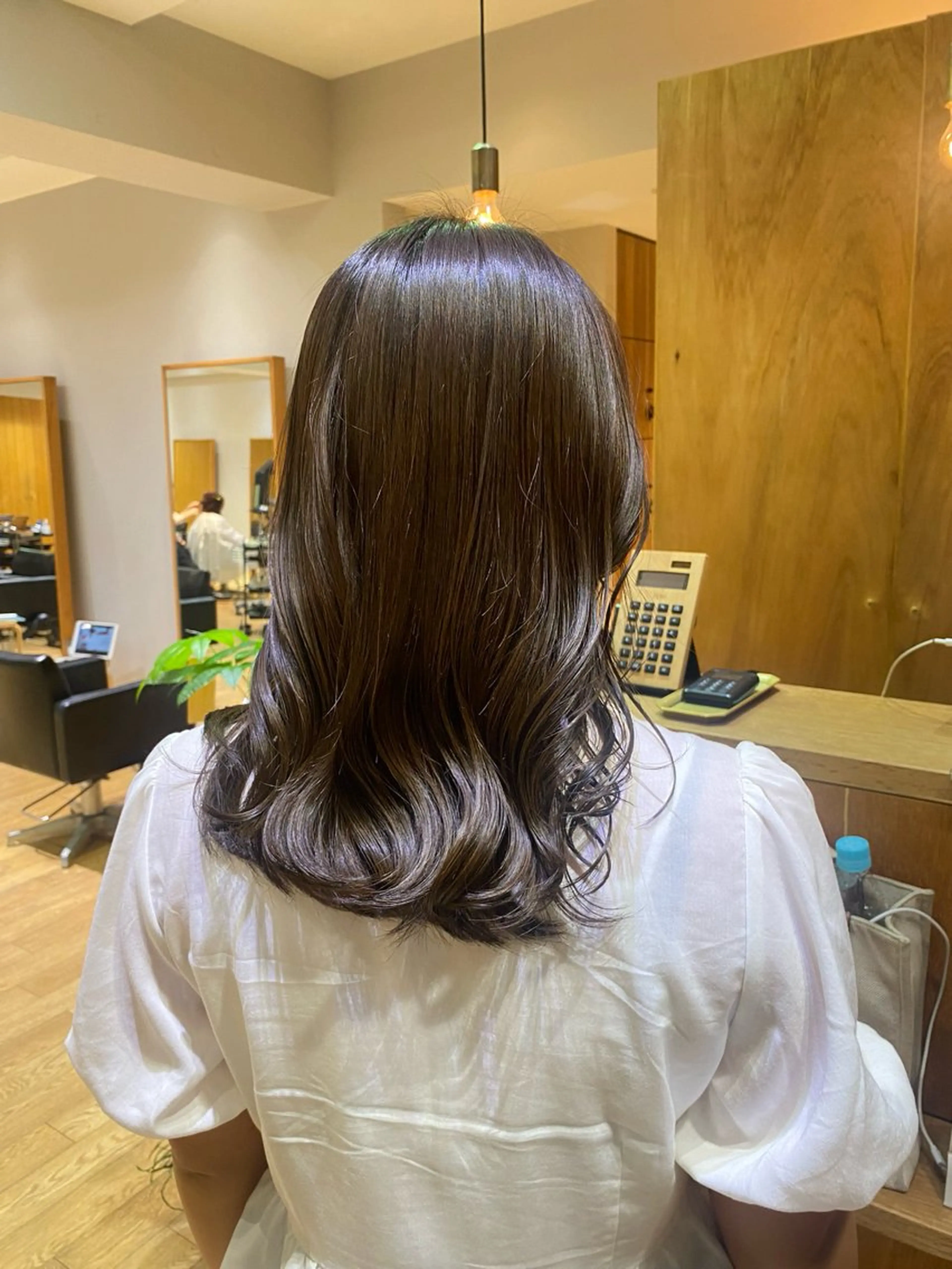 セミロング カラー 🎗️【ヘアセット 美眉】吉川玲🎗️のヘアスタイル