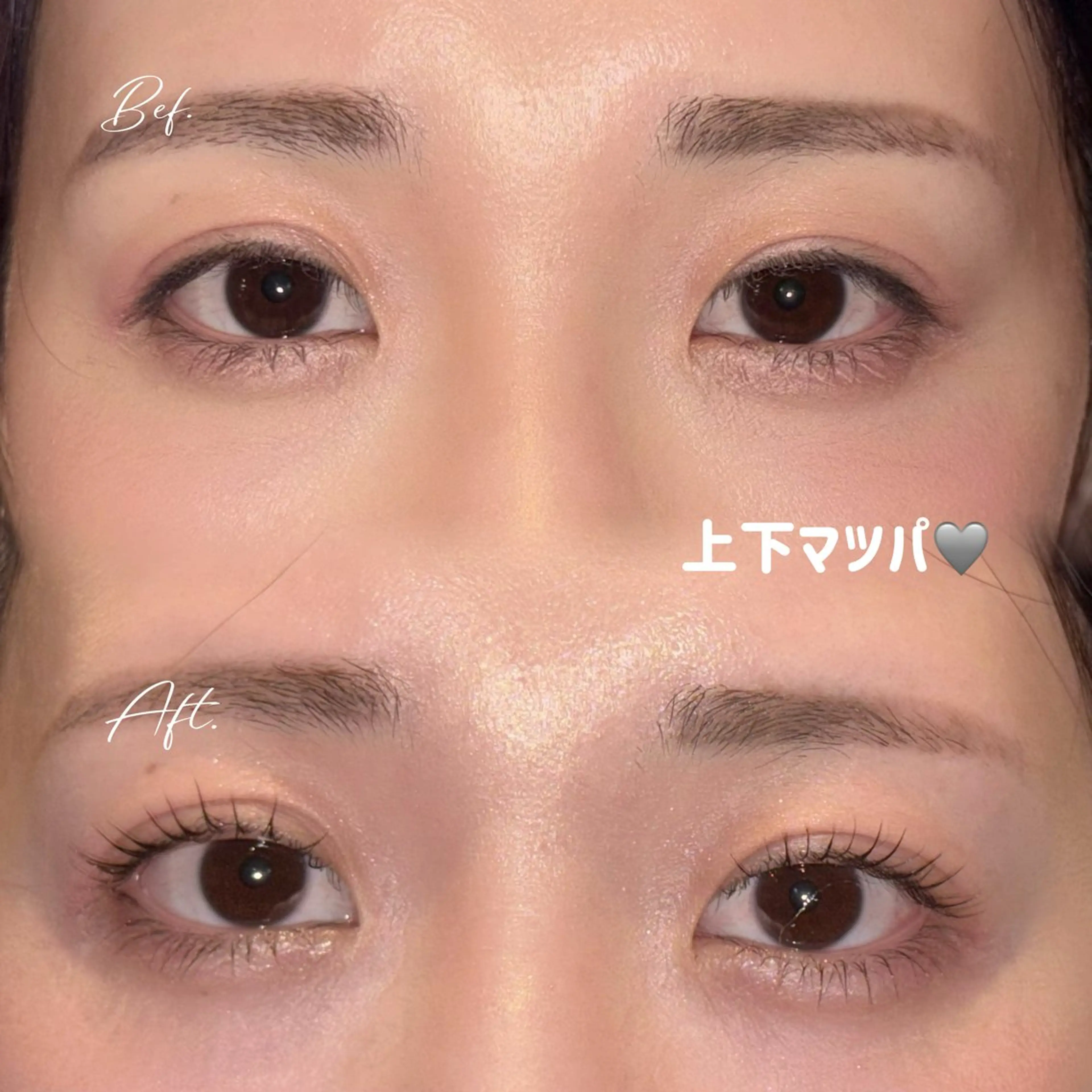 【銀座駅5分】まつげパーマ（上下）＋中間トリートメント付🪽💕の写真