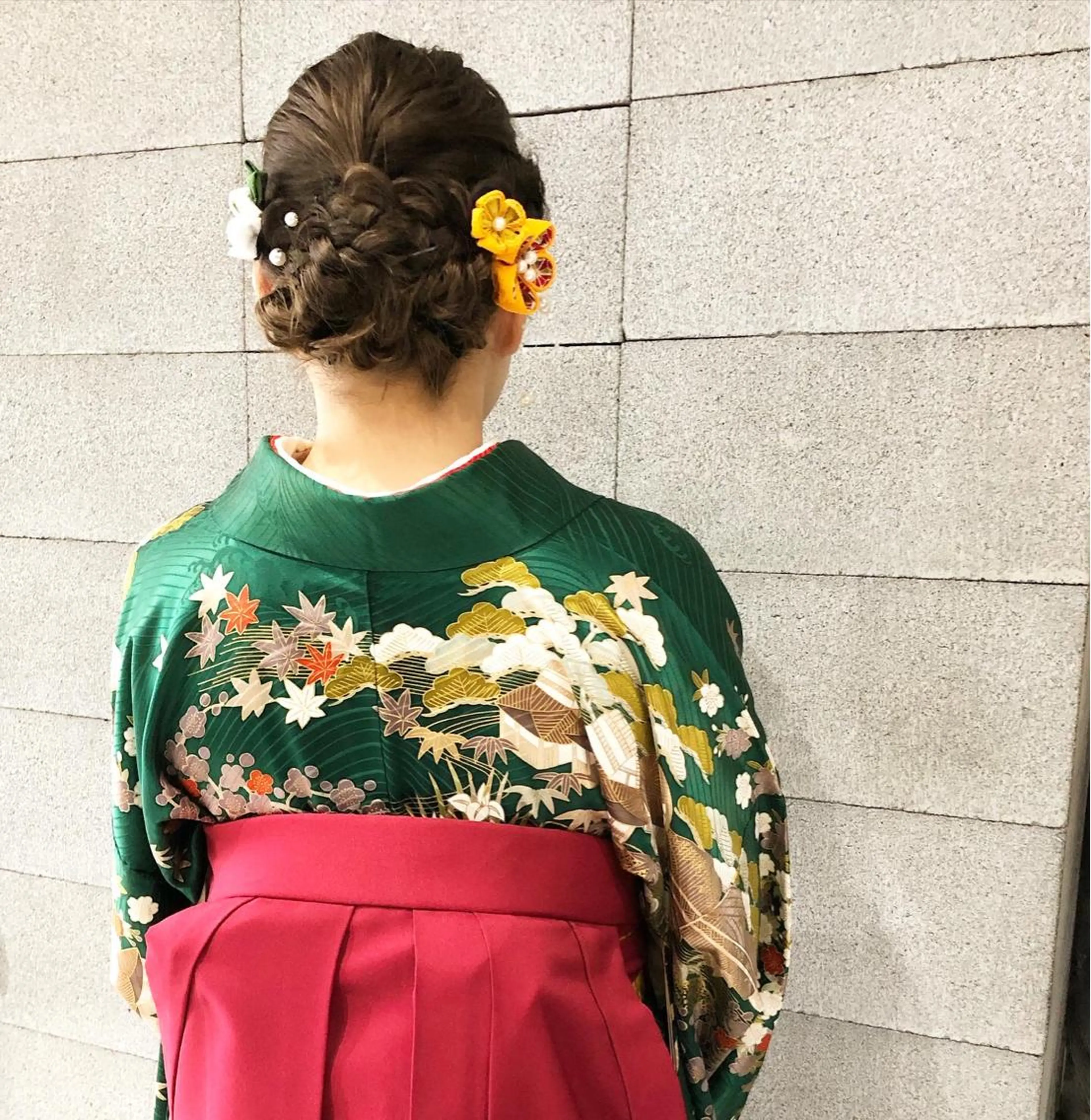 着付け くまがい みゆ【edge.】のヘアスタイル