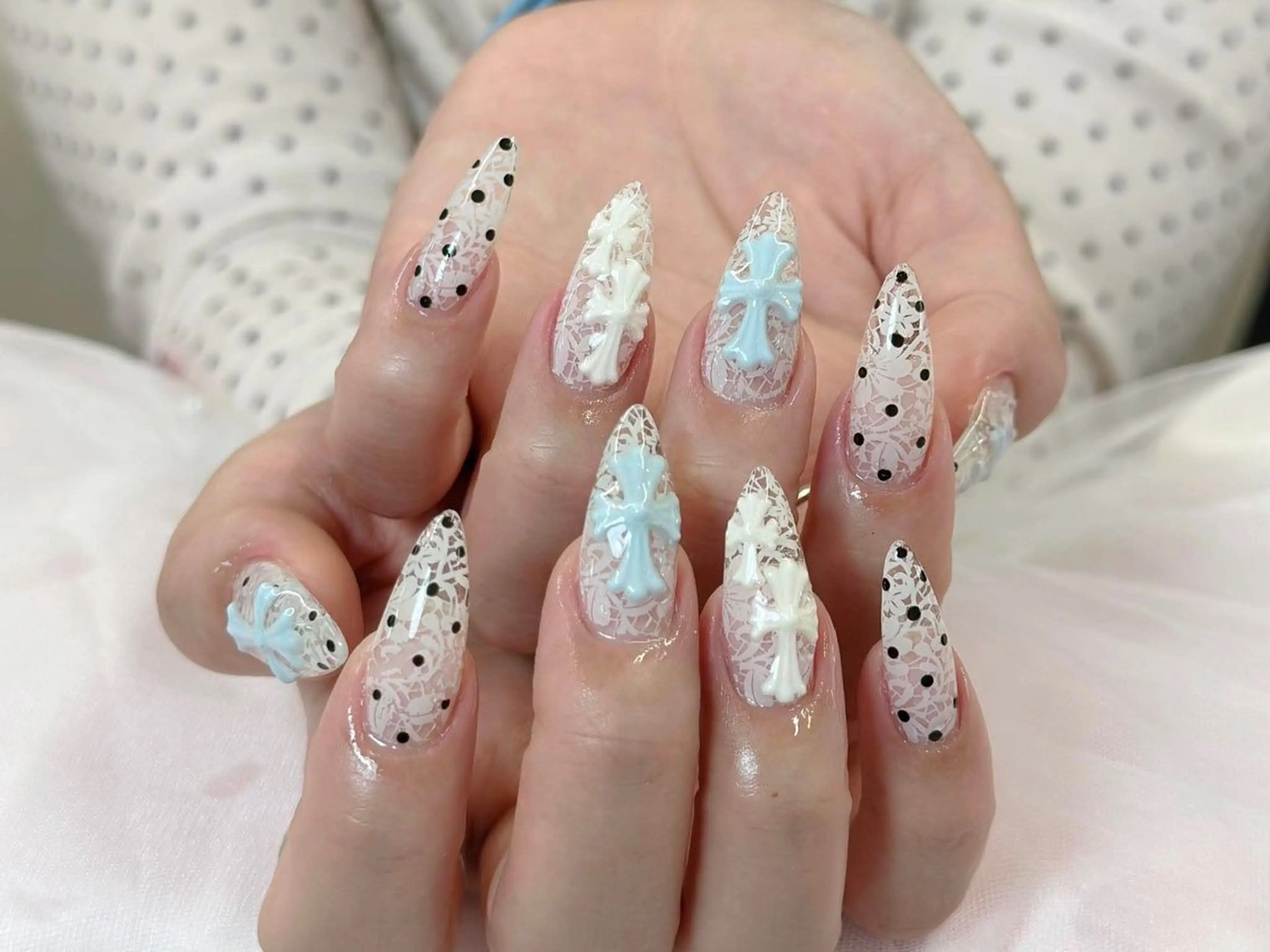 ネイル ハンドネイル ゆき このネイルデザイン