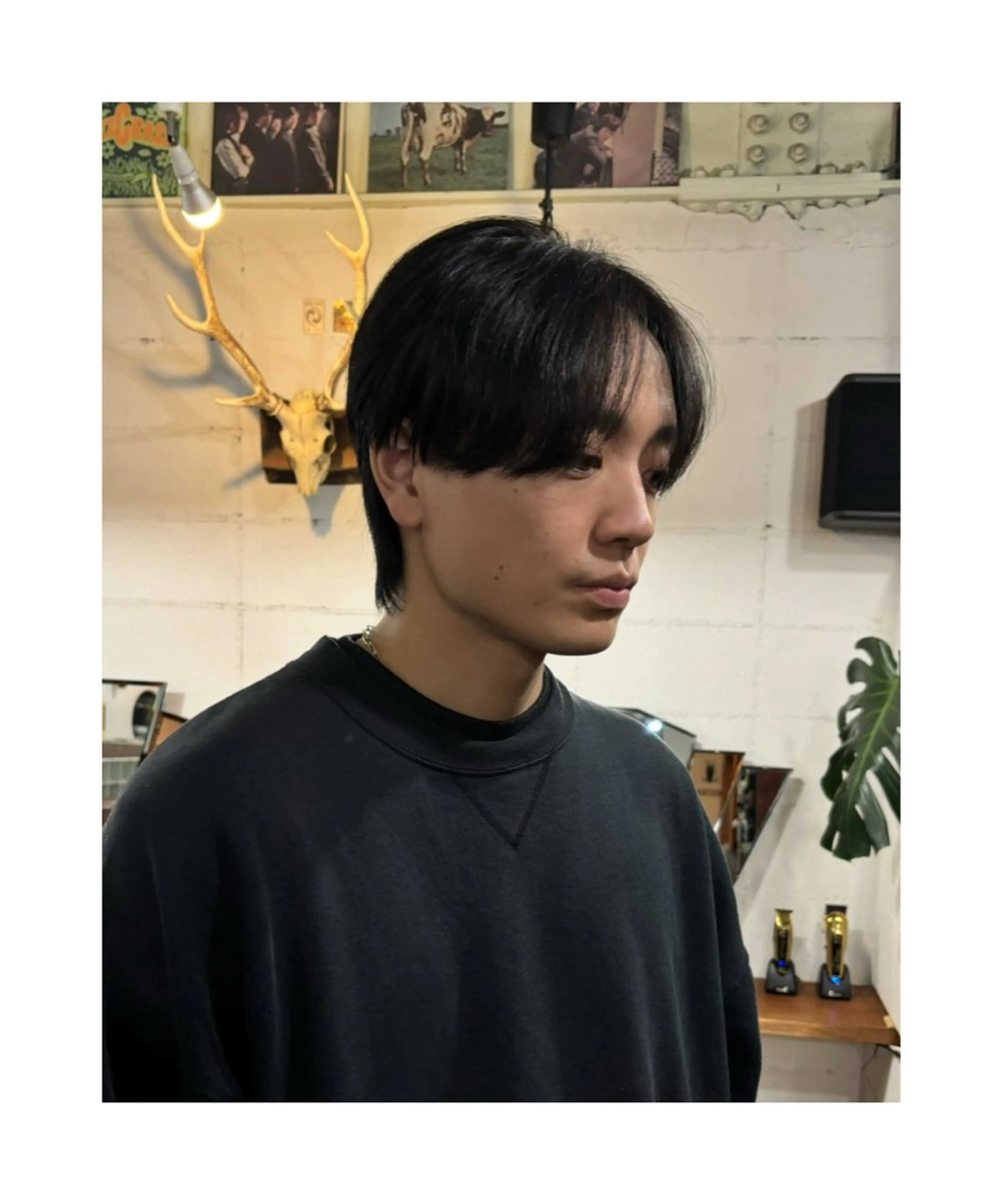 メンズ センターパート カット ｱｲﾌﾞﾛｳ.ﾍｱ LUNAの眉毛・アイブロウイメージ