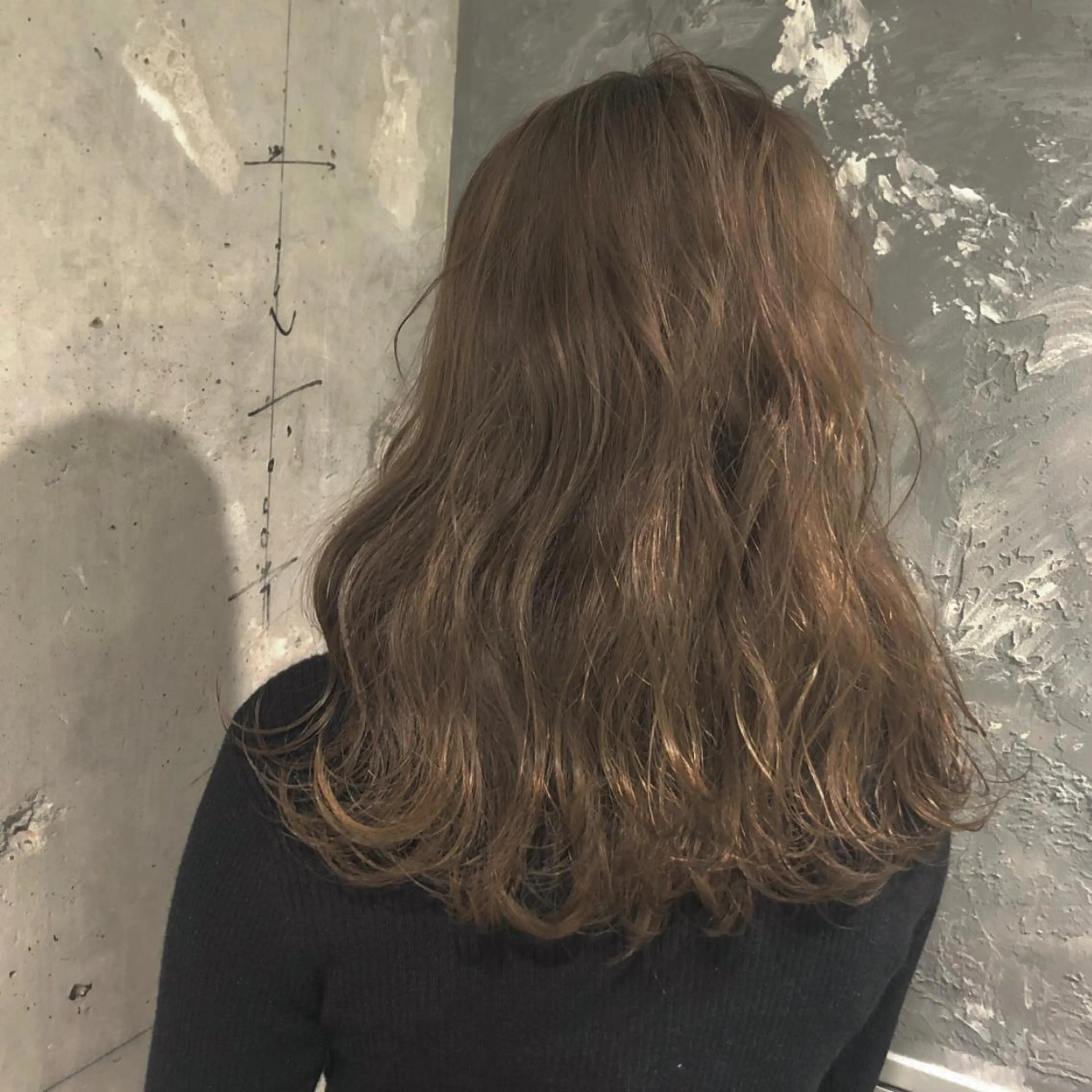 セミロング カラー ヘアアレンジ ベージュカラー 美髪矯正/透明感カラ ー🫧YUUKI🫧のヘアスタイル