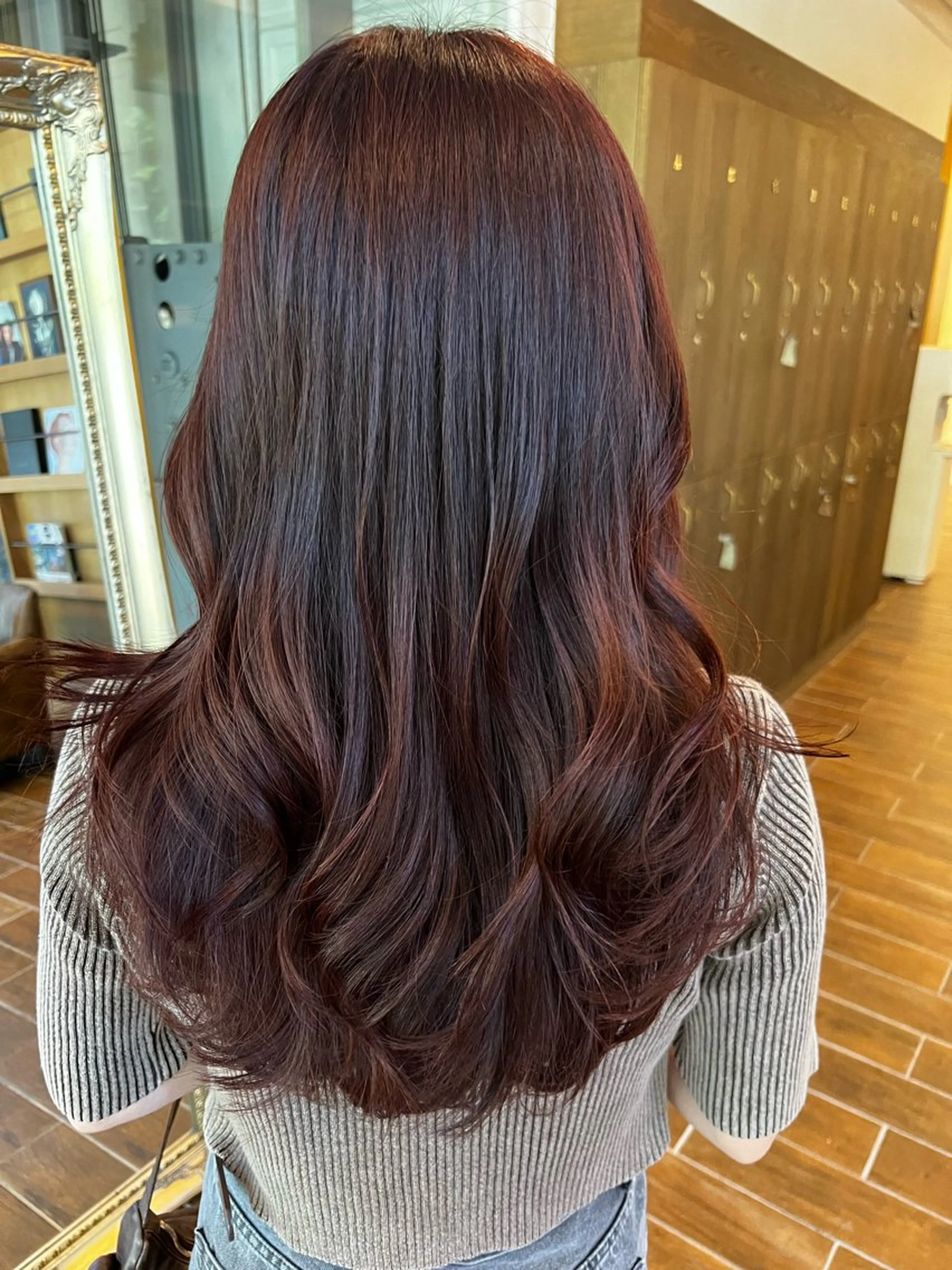 ロング パーマ パーマ 村上 輝のヘアスタイル