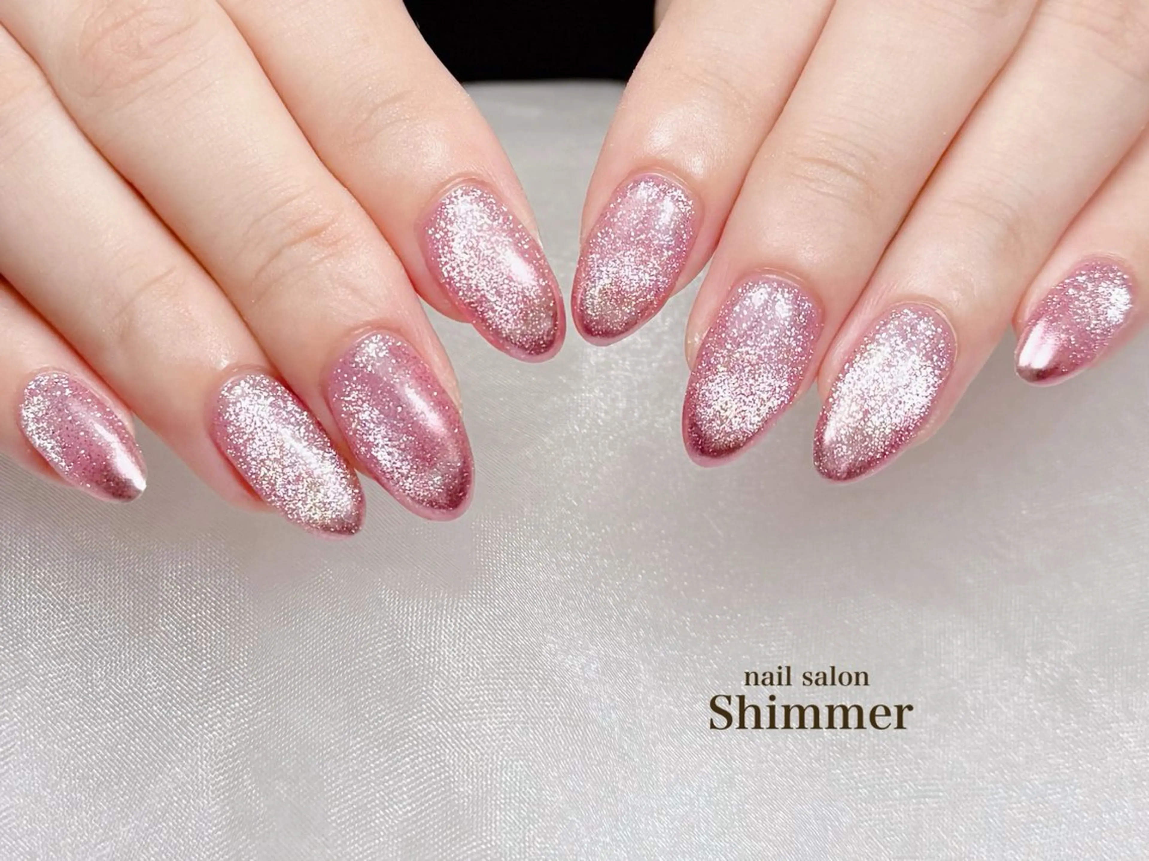 ネイル ハンドネイル Shimmer Risaのネイルデザイン
