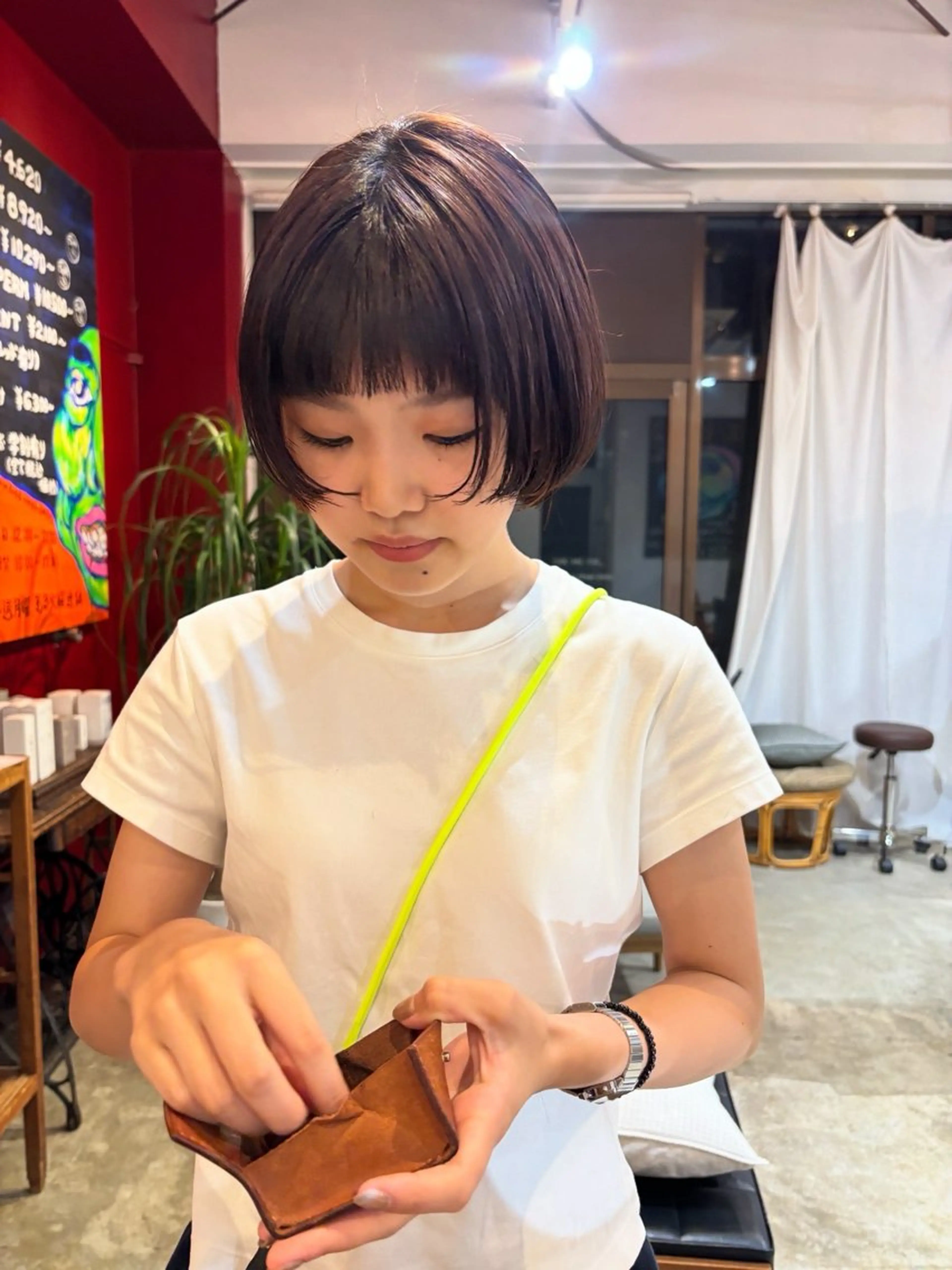 ショート 小日向 沙織のヘアスタイル