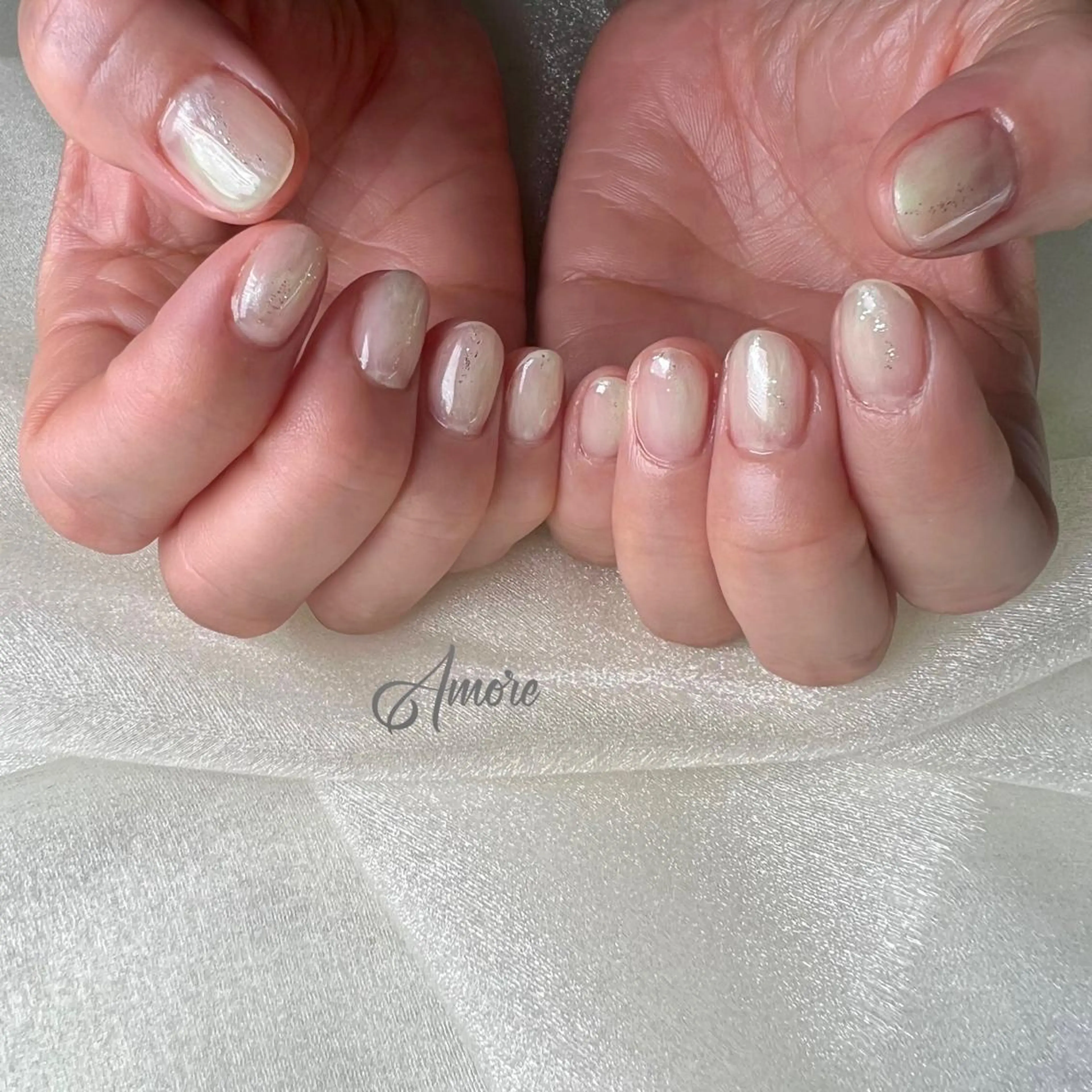 ネイル ジェルネイル 氷ネイル・うるうるネイル マグネットネイル ミラーネイル ニュアンスネイル You kyehwaのネイルデザイン