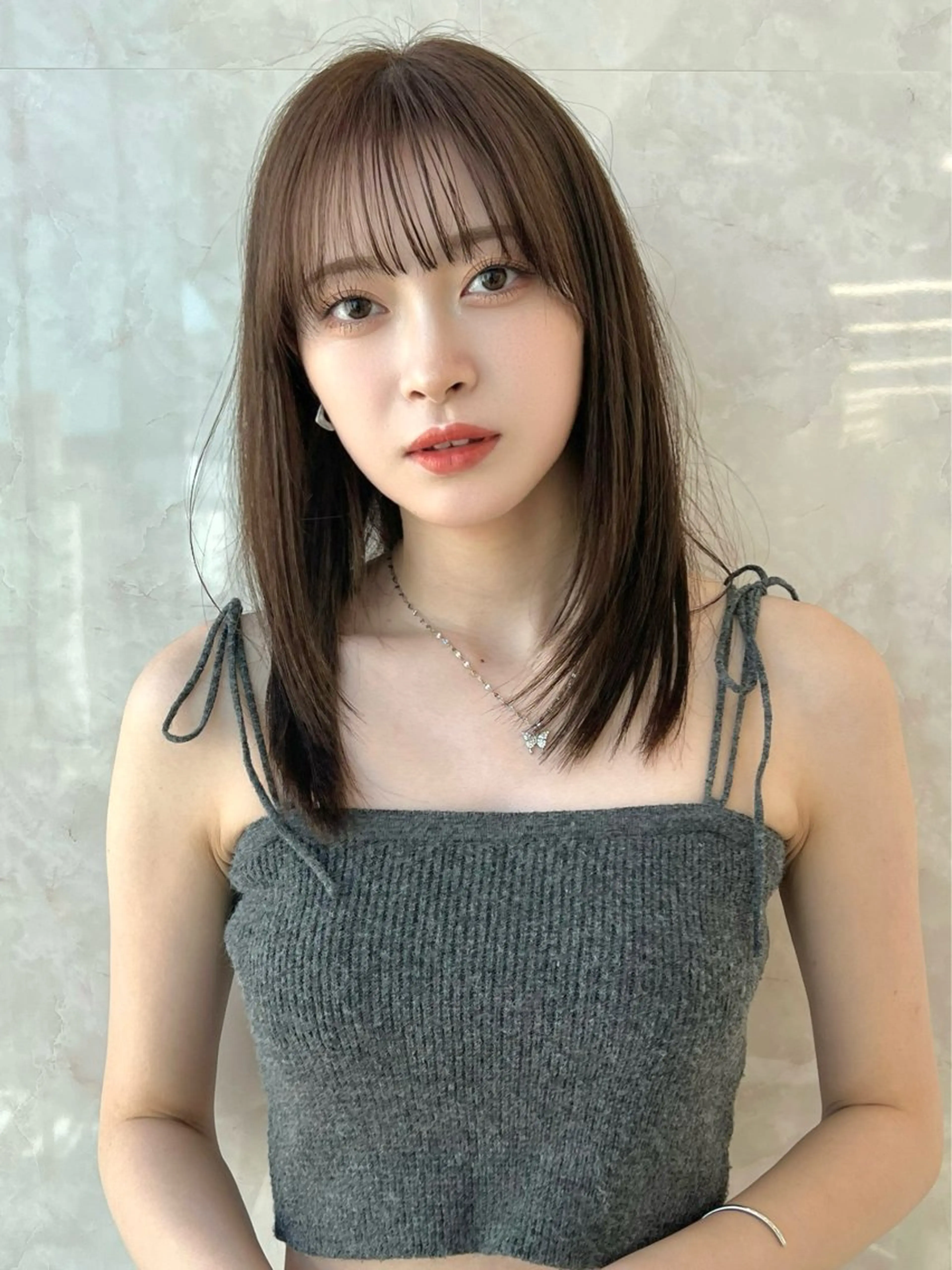 セミロング MAEUL 【マウル】栄のヘアスタイル