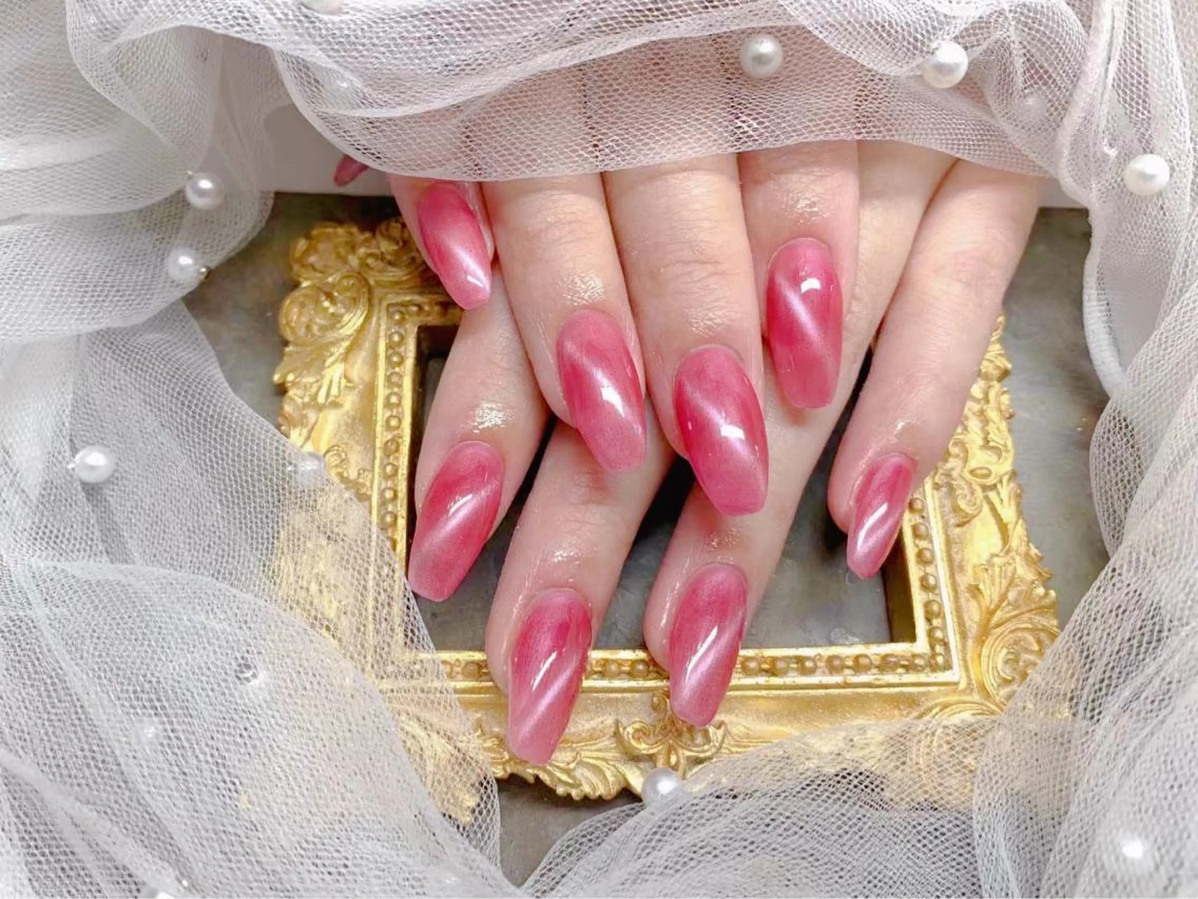 ネイル マジック ミラーのネイルデザイン