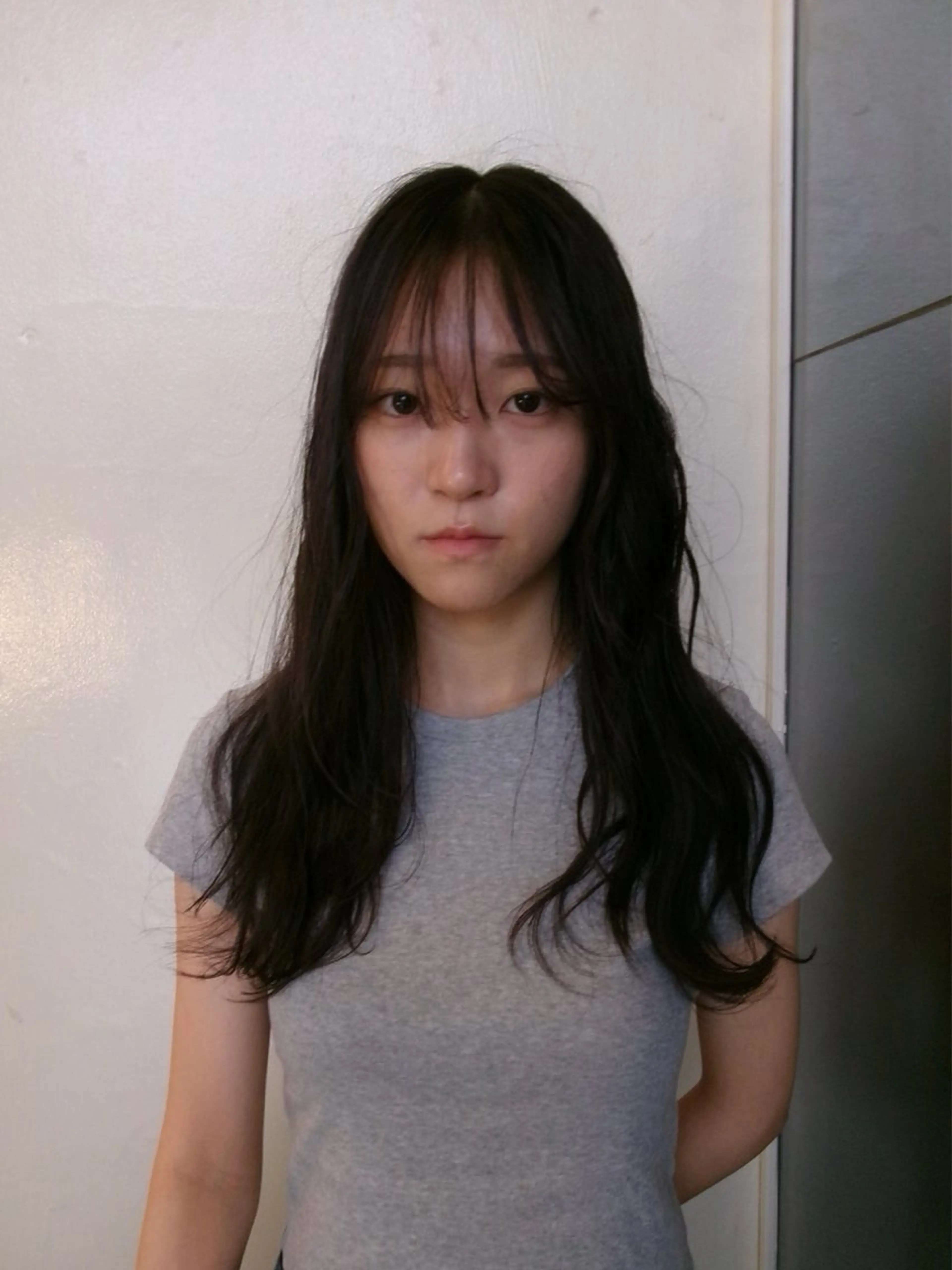 セミロング カット ヘアカラー トリートメント レイヤー/ボブ/ 透明感カラー/ニワのヘアスタイル