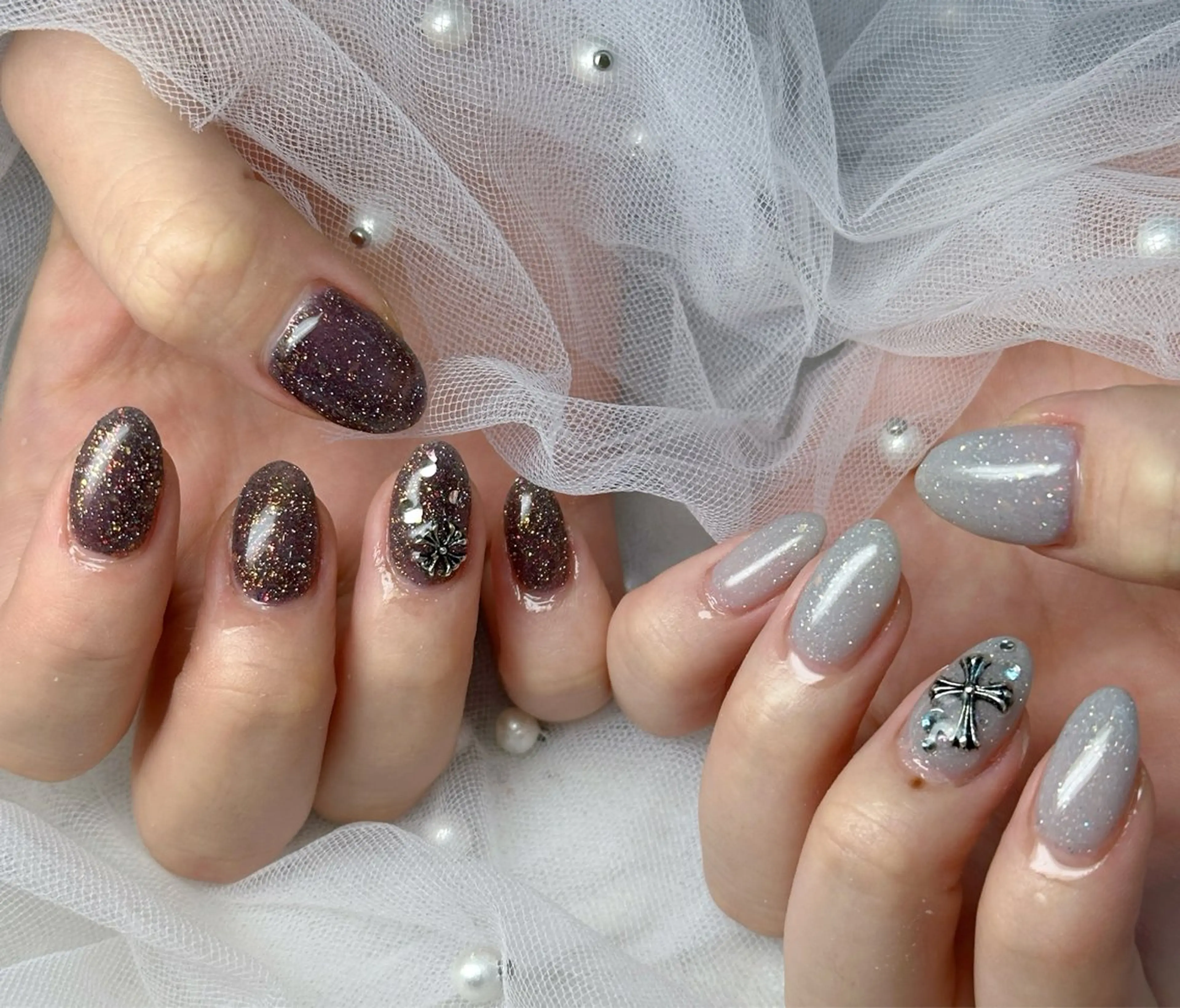 ネイル ハンドネイル Queennail 北堀江AYAのネイルデザイン