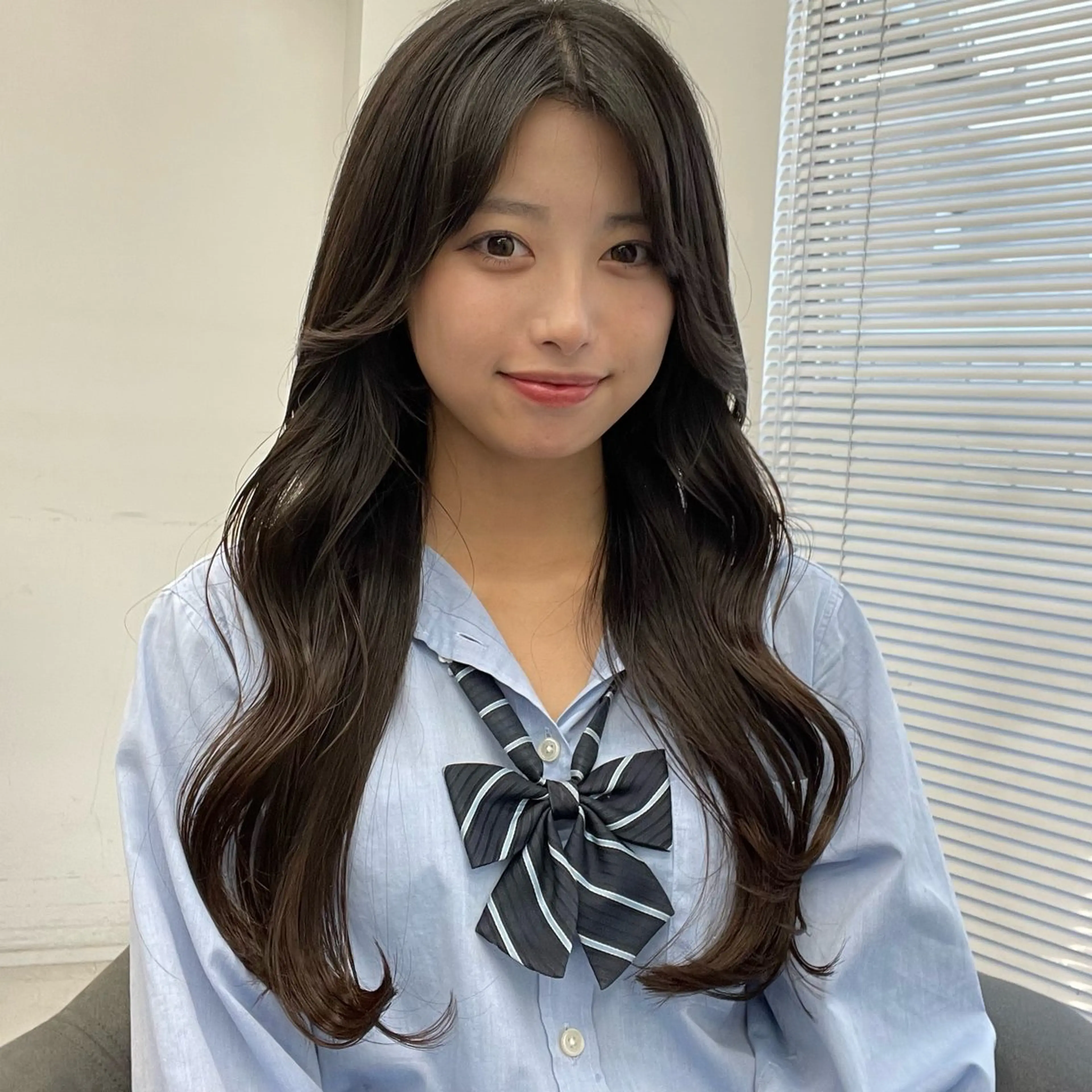 ロング カット トリートメント 💗韓国ヘア/髪質改 善💗若菜あいこのヘアスタイル