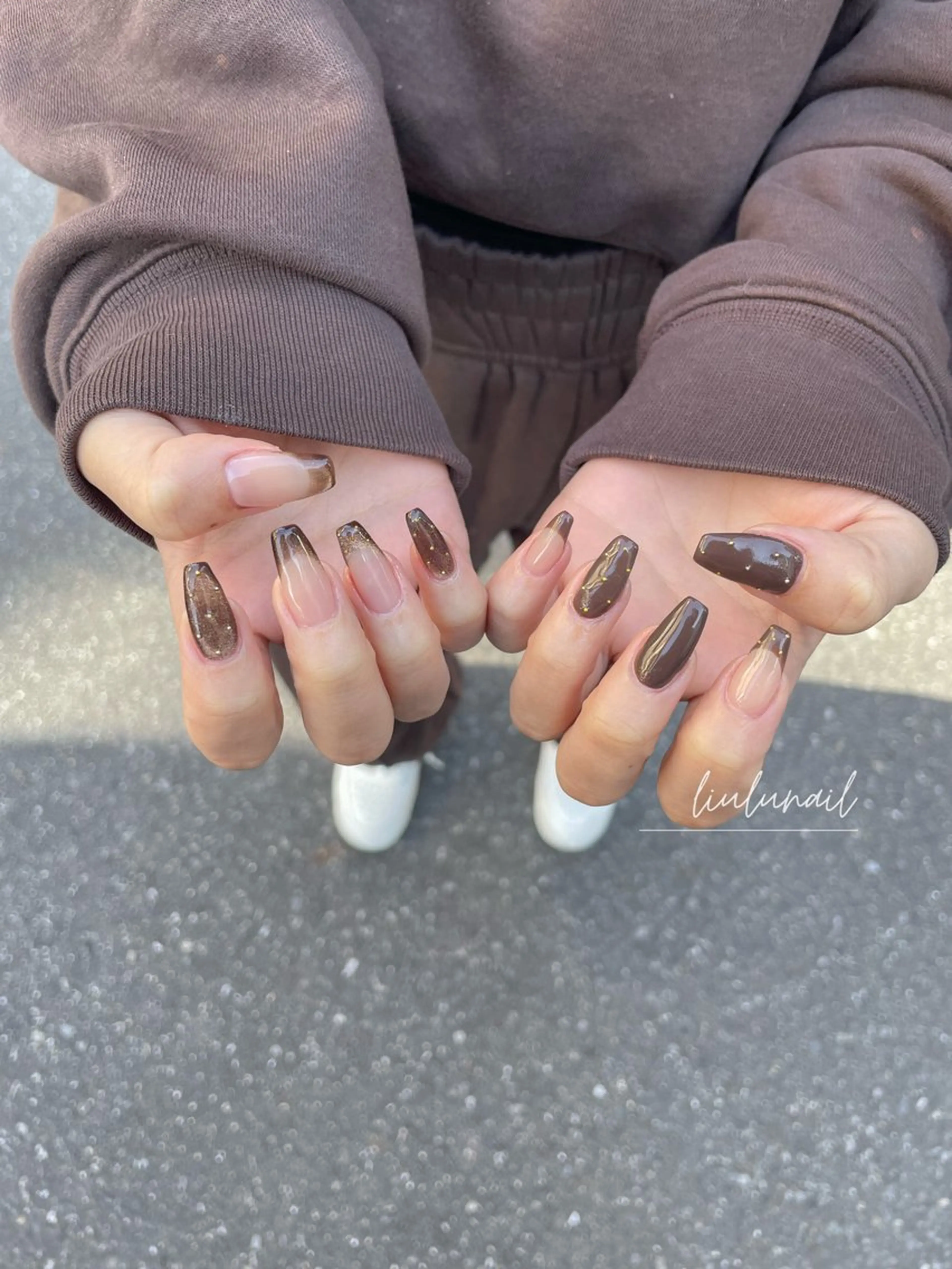 ネイル ハンドネイル liulu nailのネイルデザイン