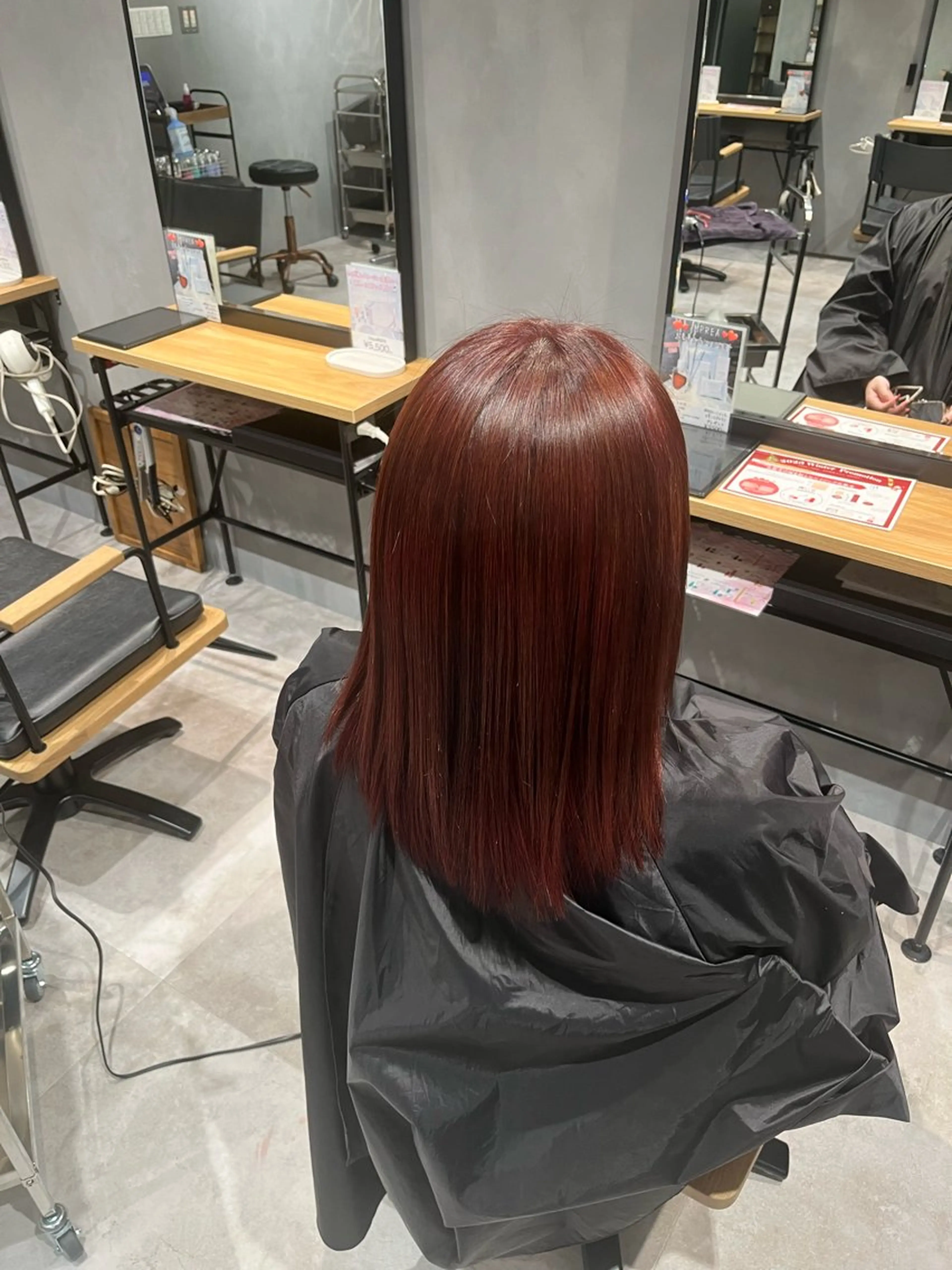 カラー 久野 竜慈のヘアスタイル