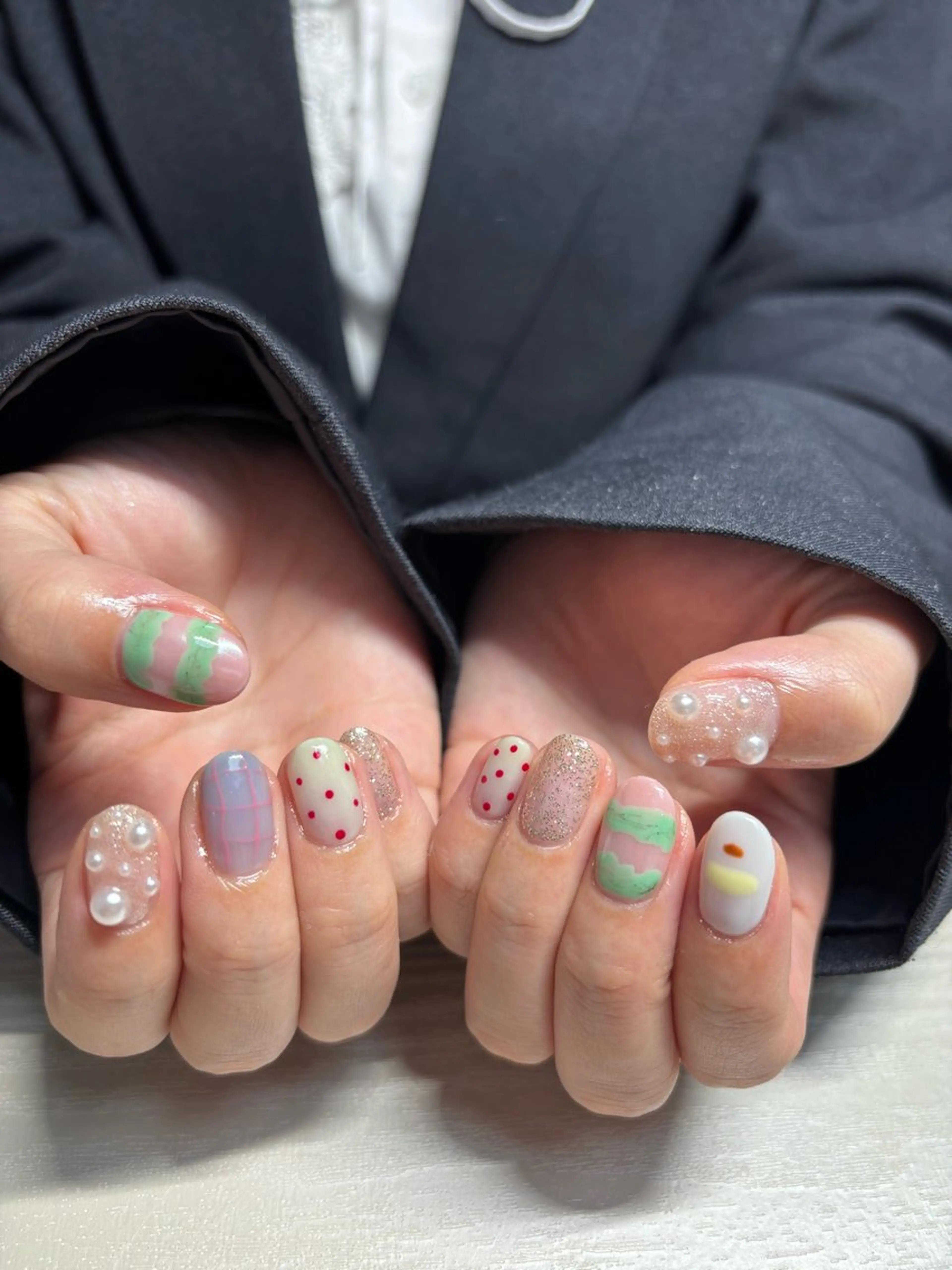 ネイル I P'ink nail salon所属・I pinknail 韓国風·持ち込み専門のネイルデザイン