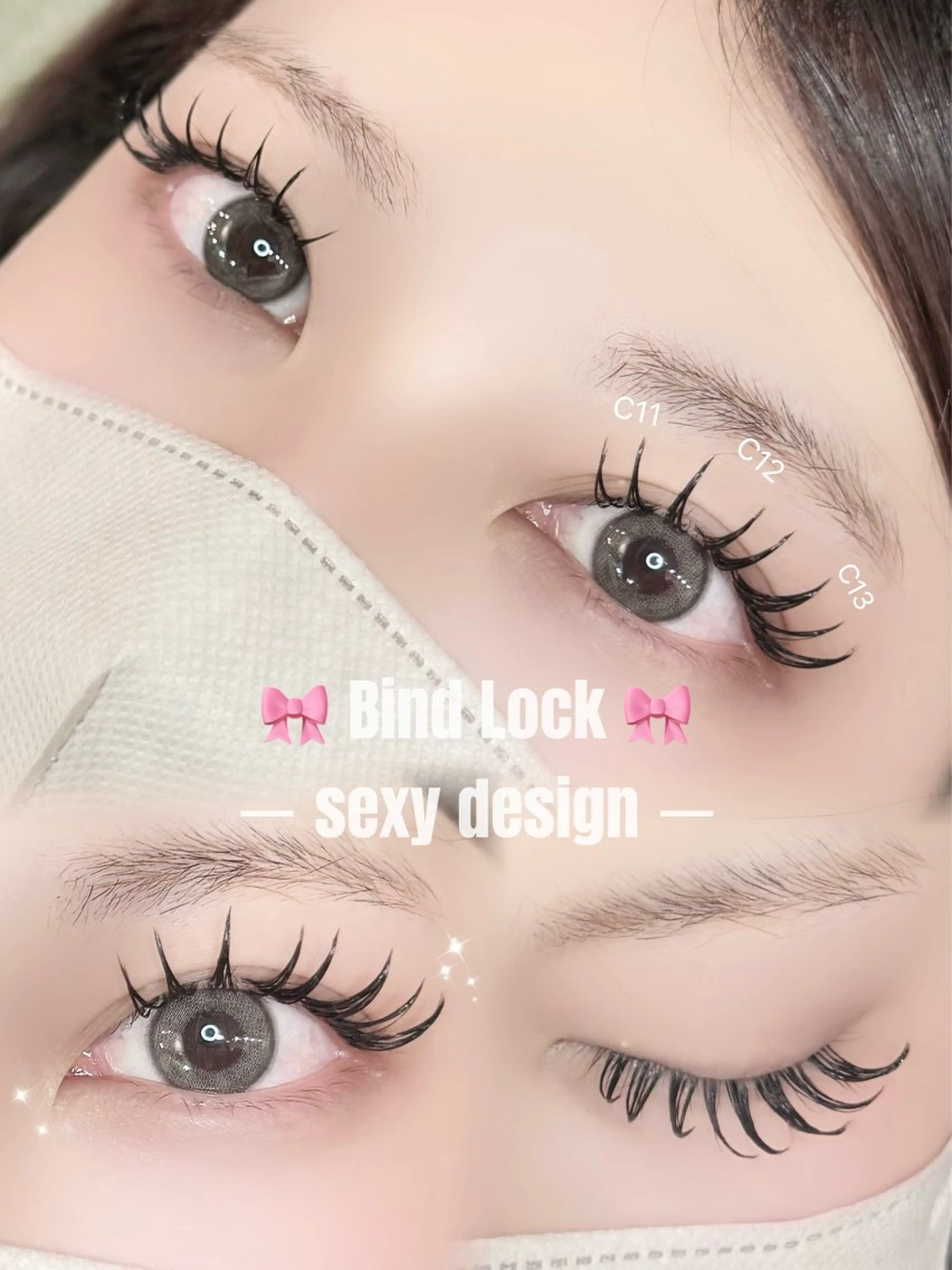 マツエク・マツパ バインドロック マツエク OLIVIA 恵比寿 🎀岡田のマツエク・マツパデザイン