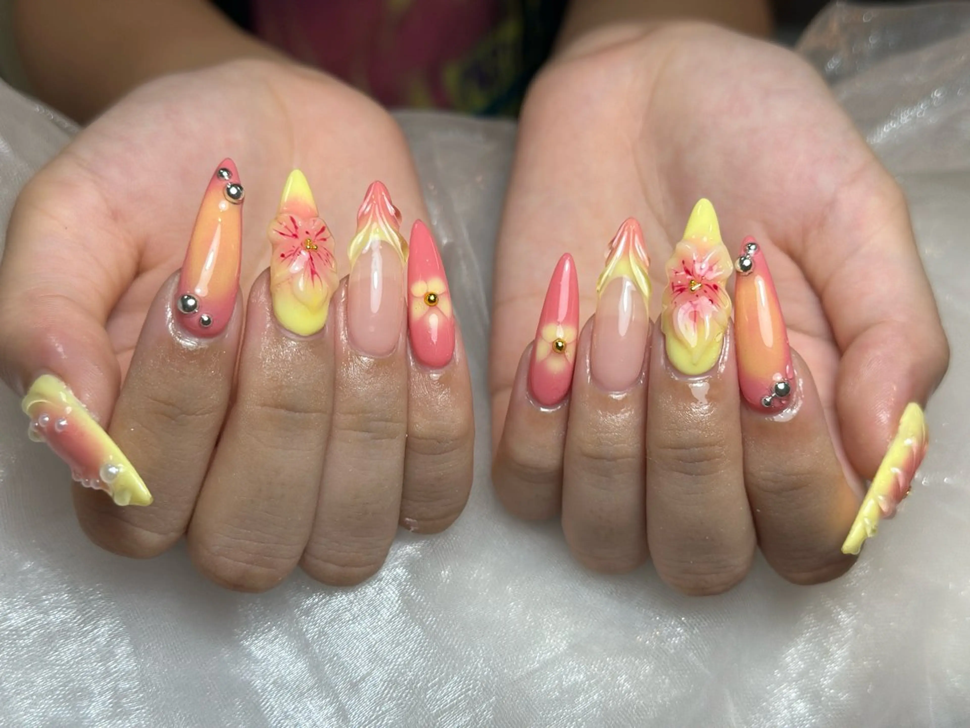 ネイル アートネイル ジェルネイル ハンドネイル JennNail_ マオのネイルデザイン