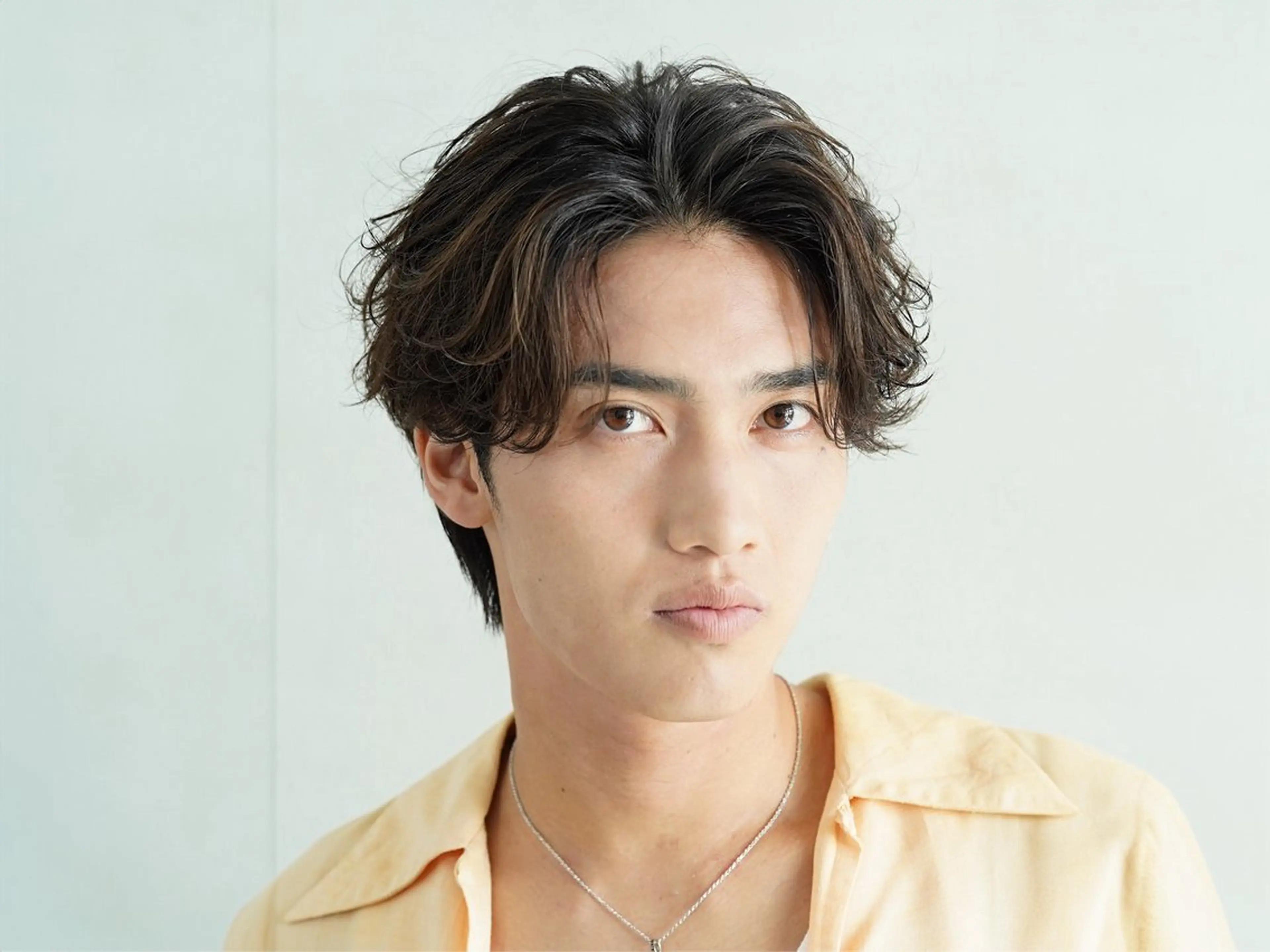 メンズ フェザーパーマ メンズパーマ カット パーマ fifth天神/末廣 和也のヘアスタイル