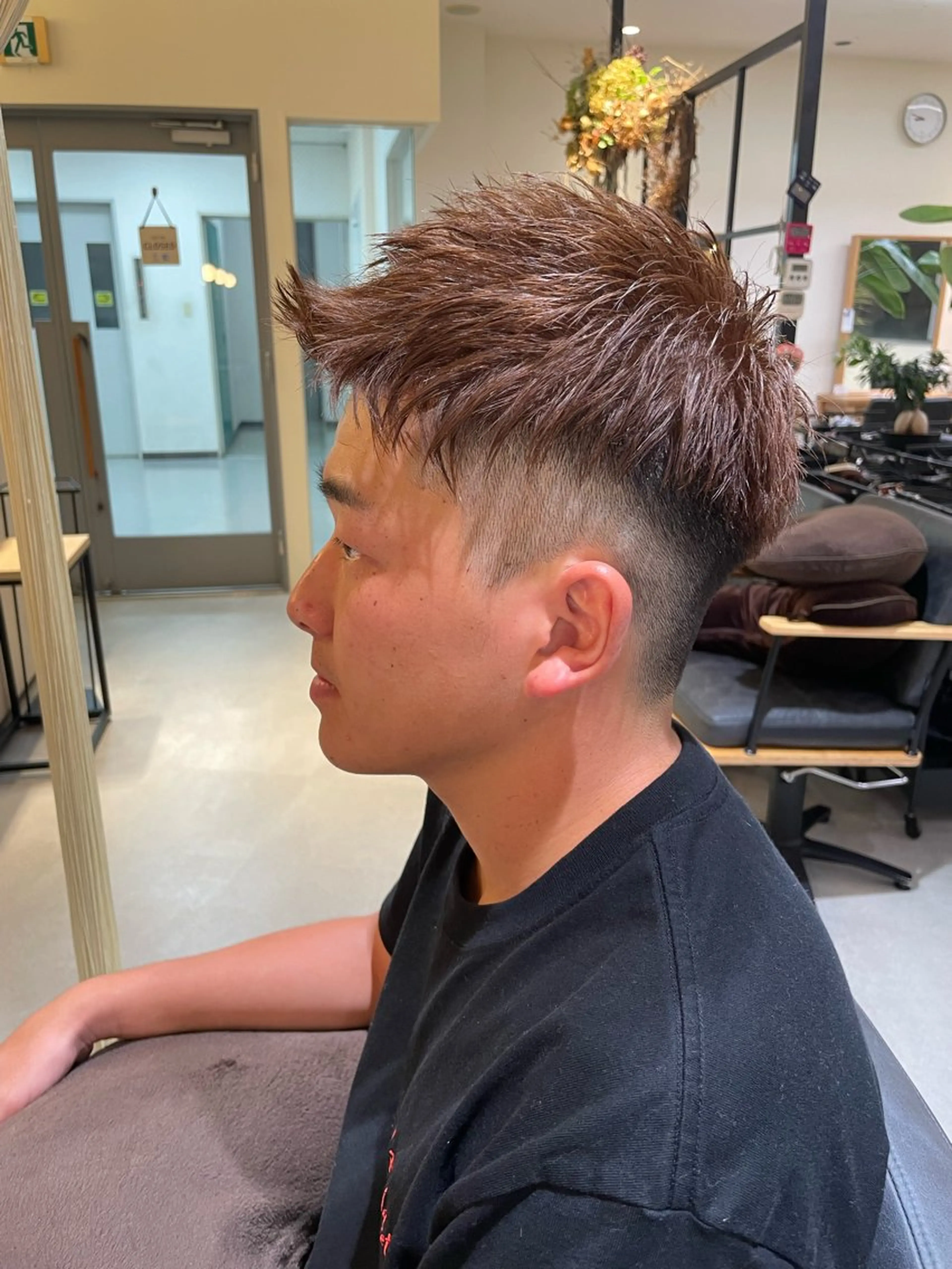 メンズカットの写真