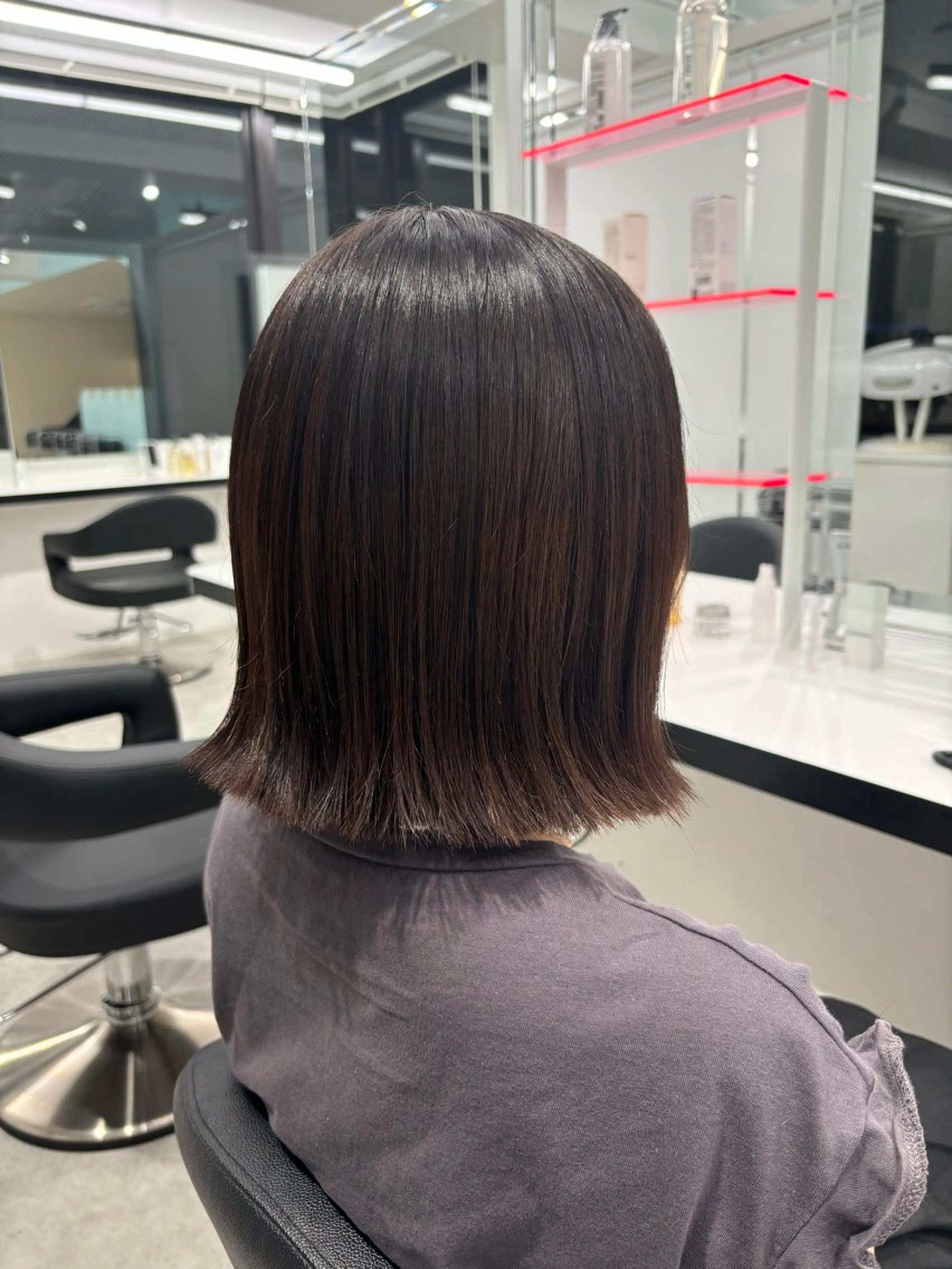 ミディアム カット Wカラー/暖色/べ ージュりく©︎🐝のヘアスタイル