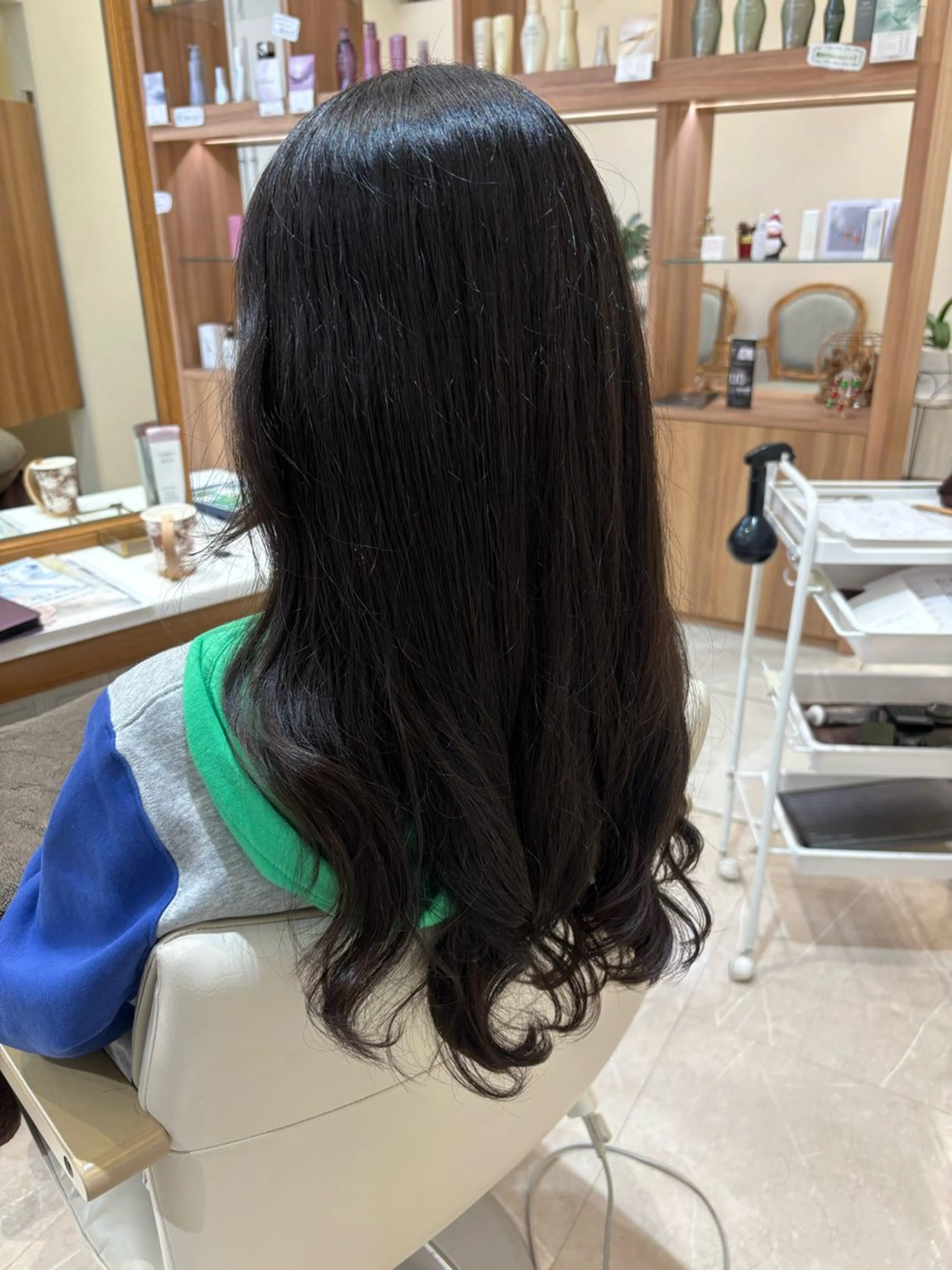 カット+レディースパーマの写真