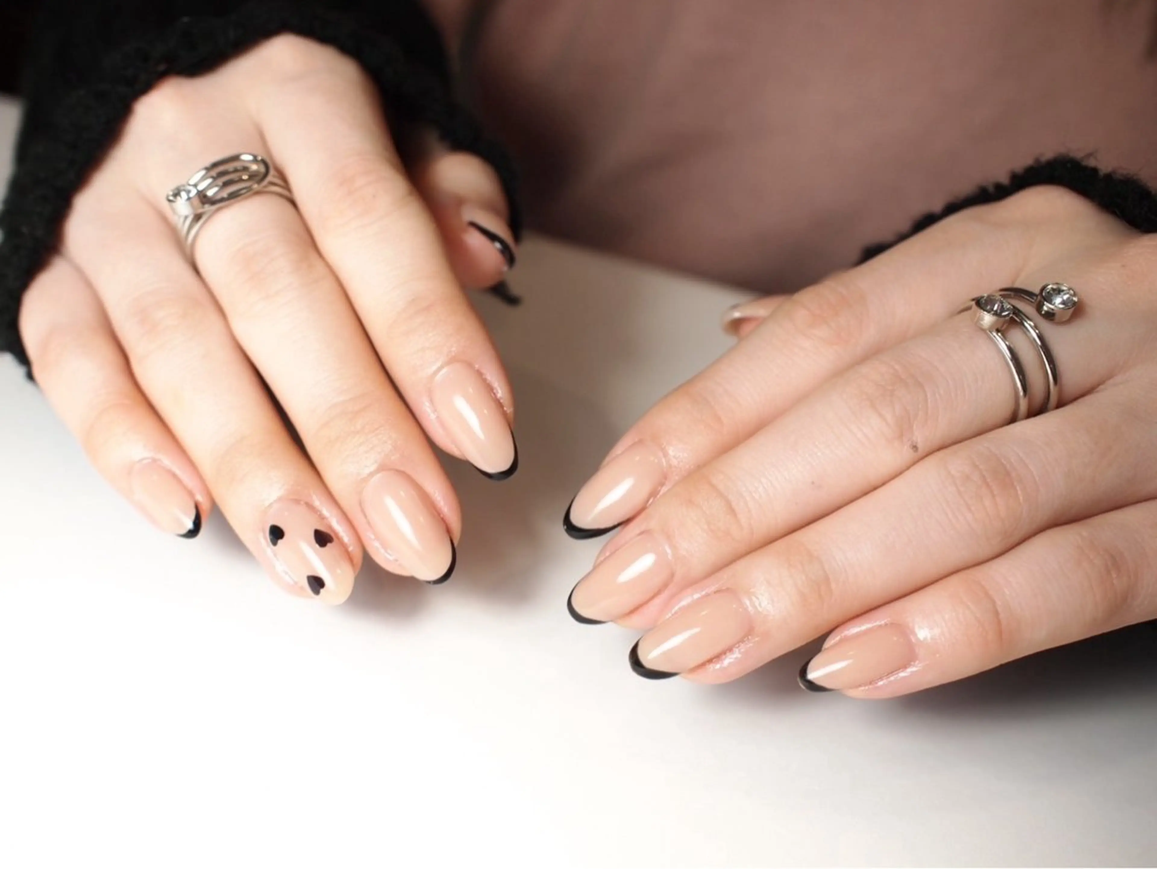 ネイル フレンチネイル ハンドネイル ORGAN makiのネイルデザイン