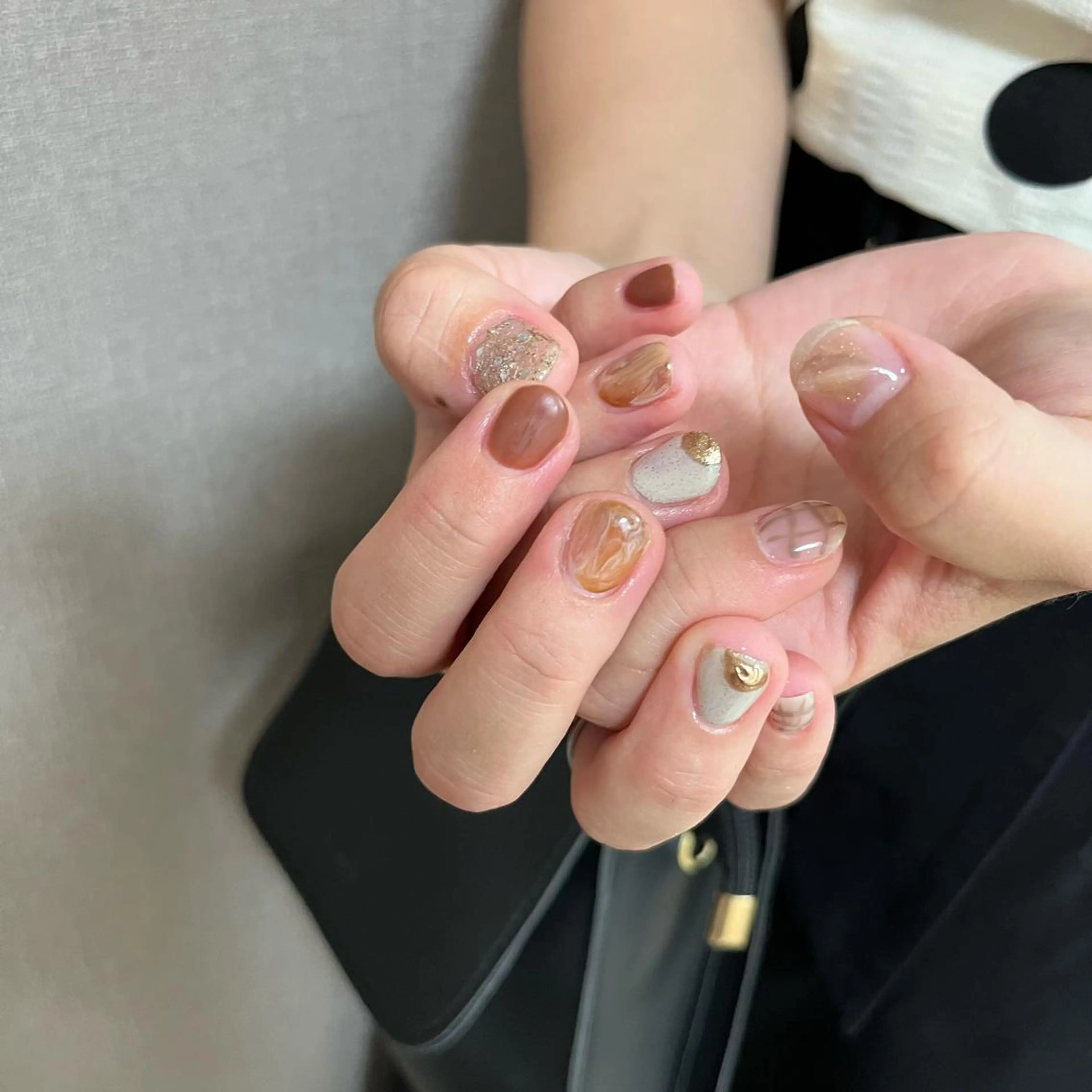 ハンドネイル 藤本 真心のネイルデザイン