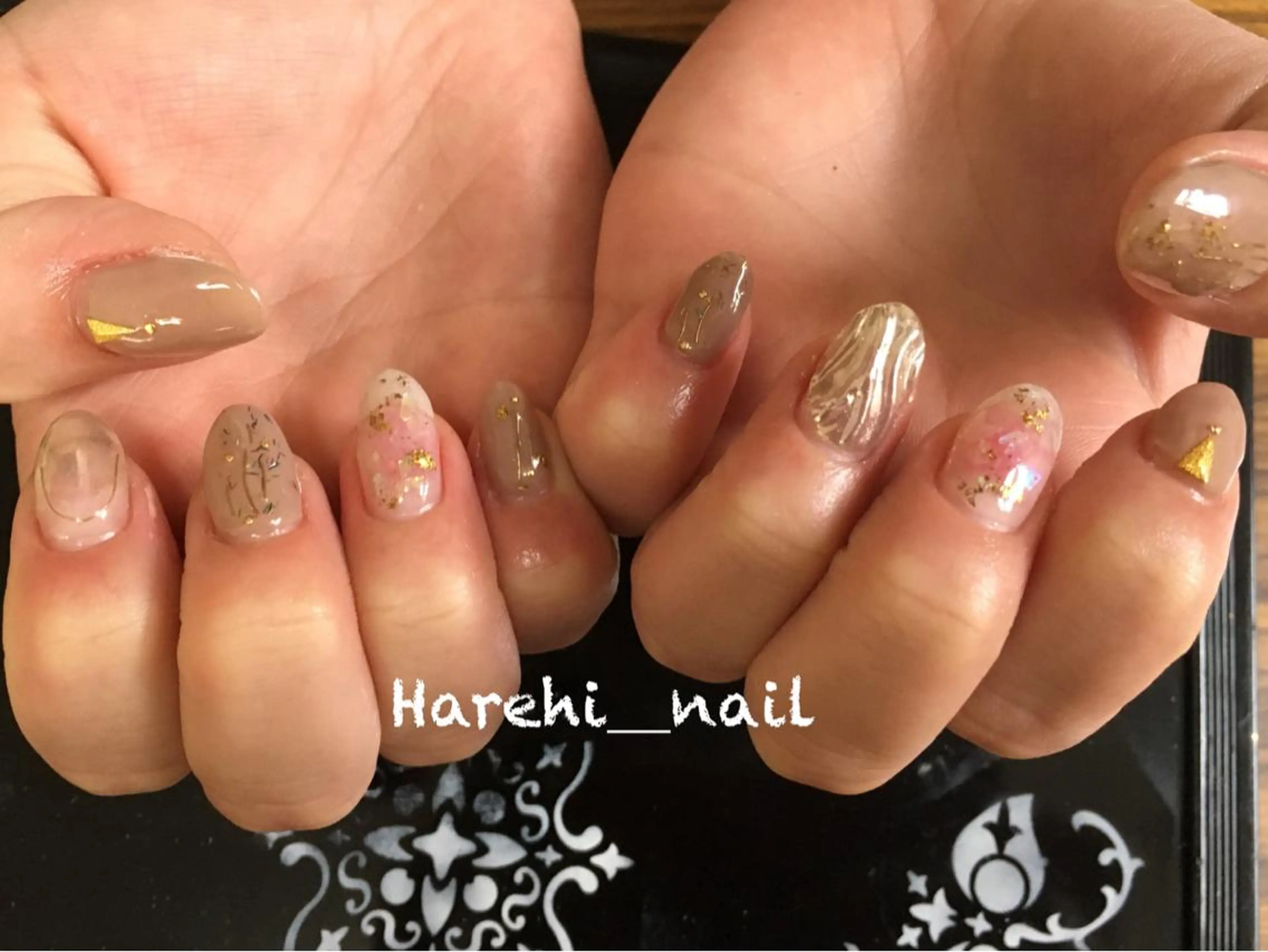 ネイル ハンドネイル Harehi_ nailのネイルデザイン