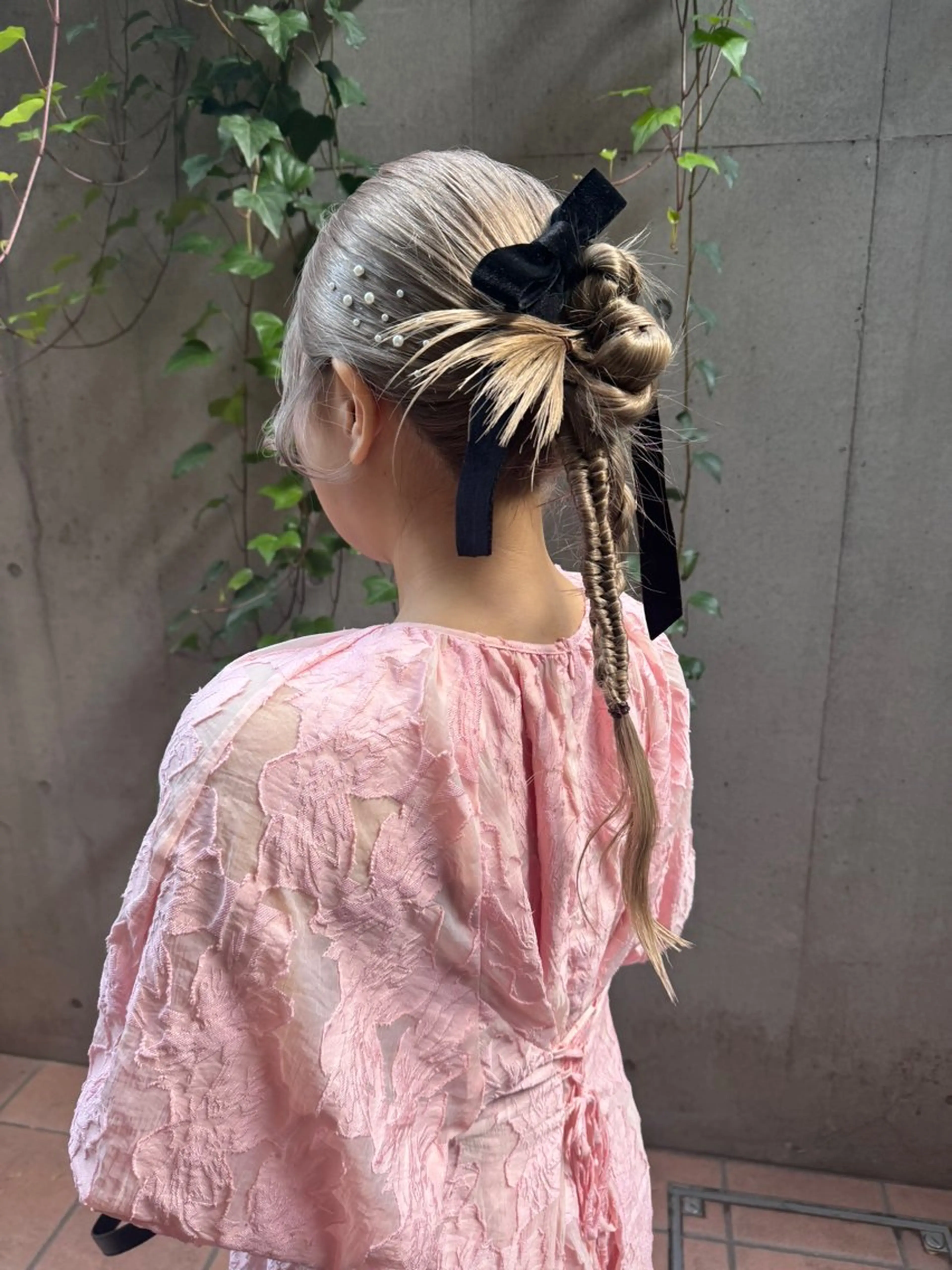 セミロング ヘアアレンジ ヘアセット 🎗️【ヘアセット 美眉】吉川玲🎗️のヘアスタイル