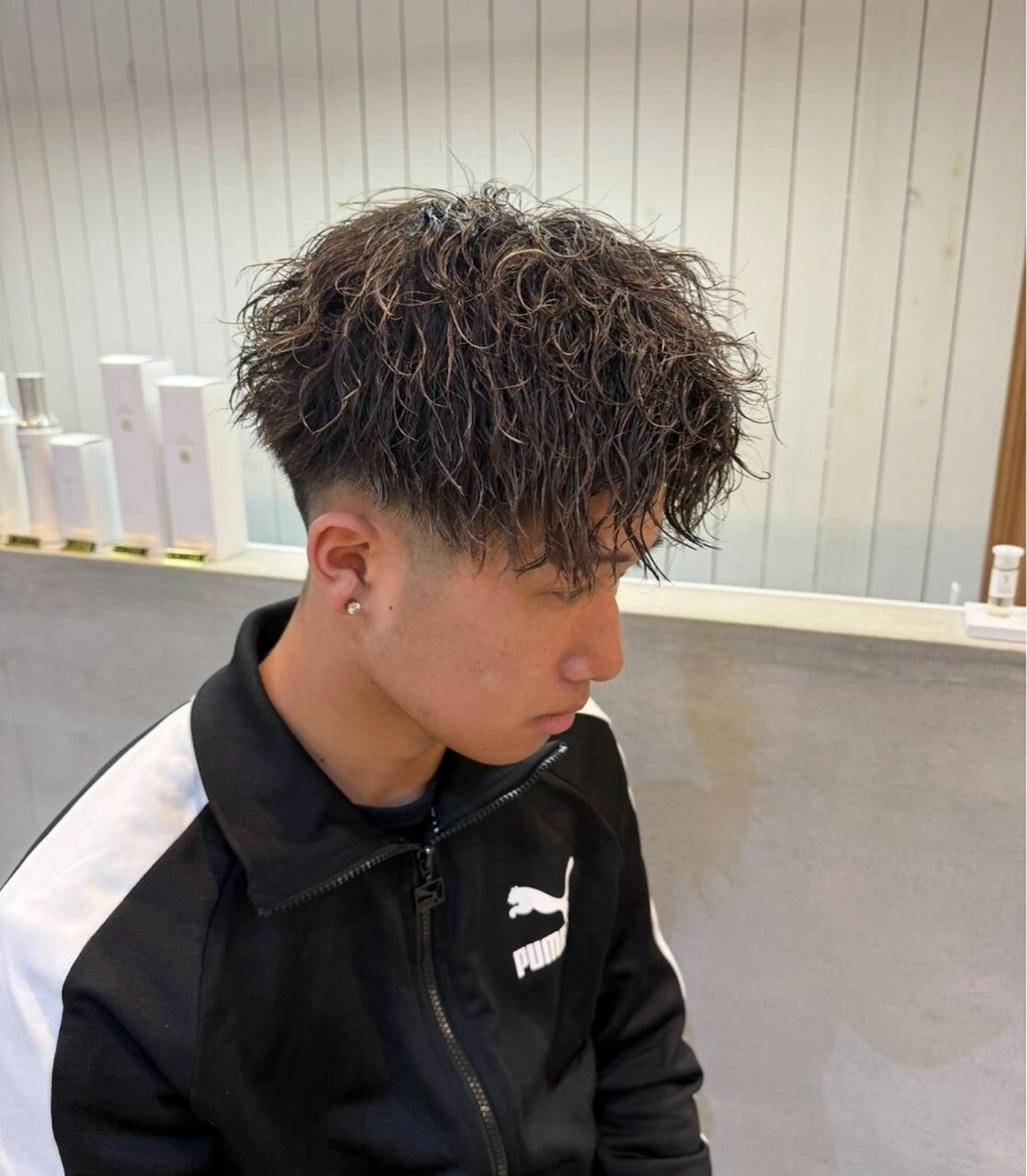 カラー パーマ メンズ メンズ特化 美容師misakiのヘアスタイル