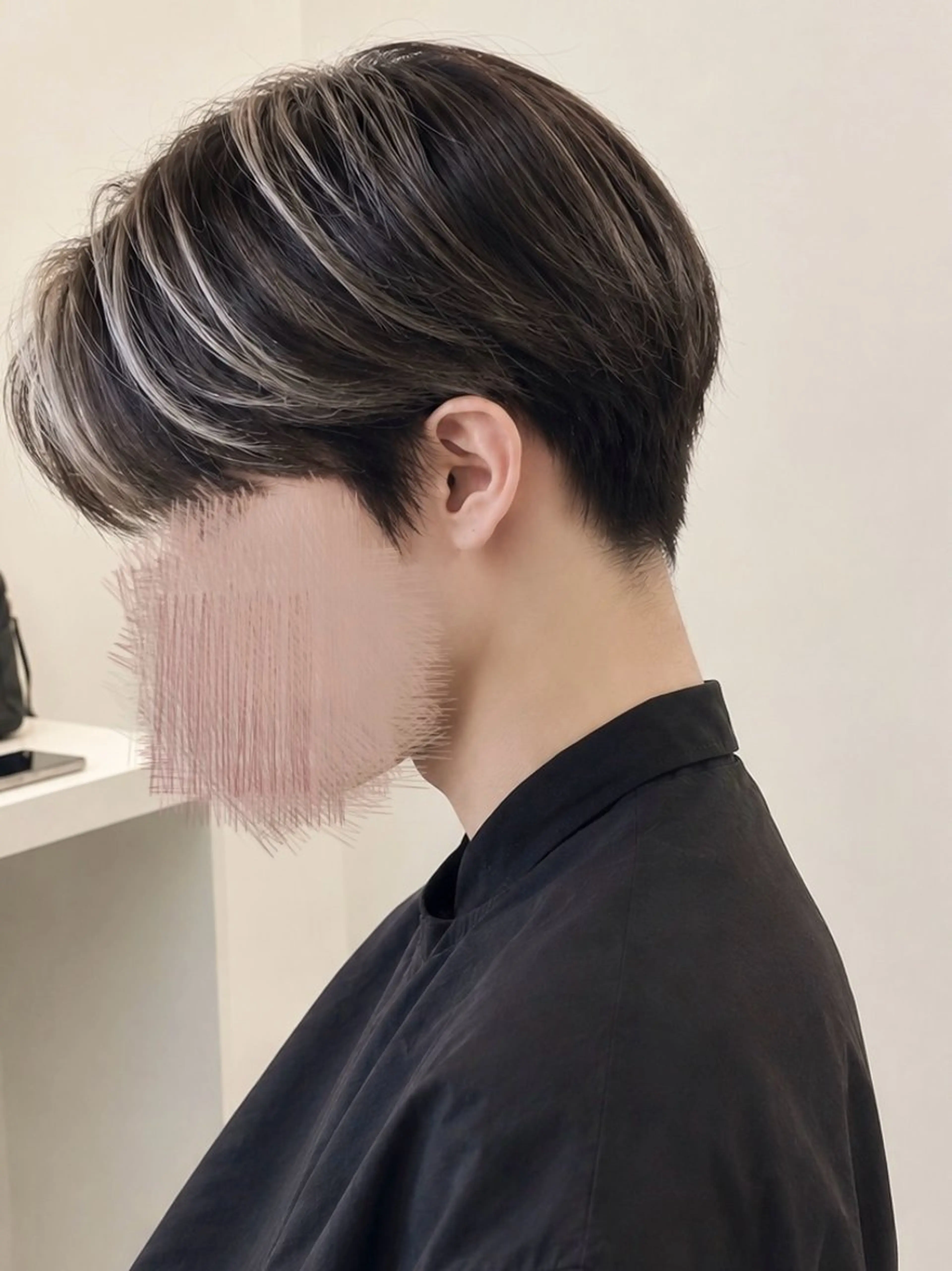 【メンズ限定】メンズハイライトカラー¥6600（ブリーチ込み）の写真