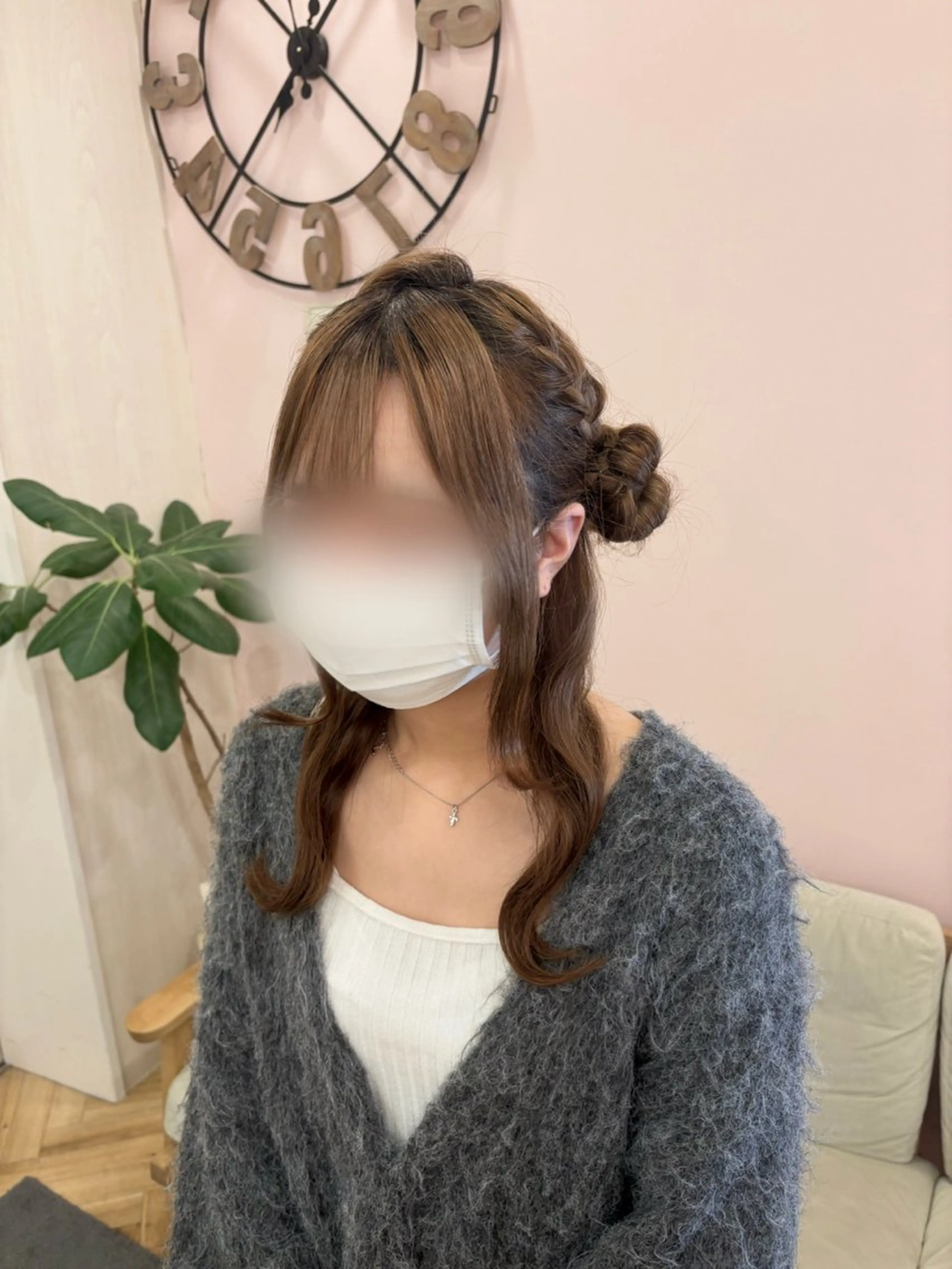 ヘアアレンジ ヘアセット 縮毛０円モデル募集／ ♡nanami♡のヘアスタイル