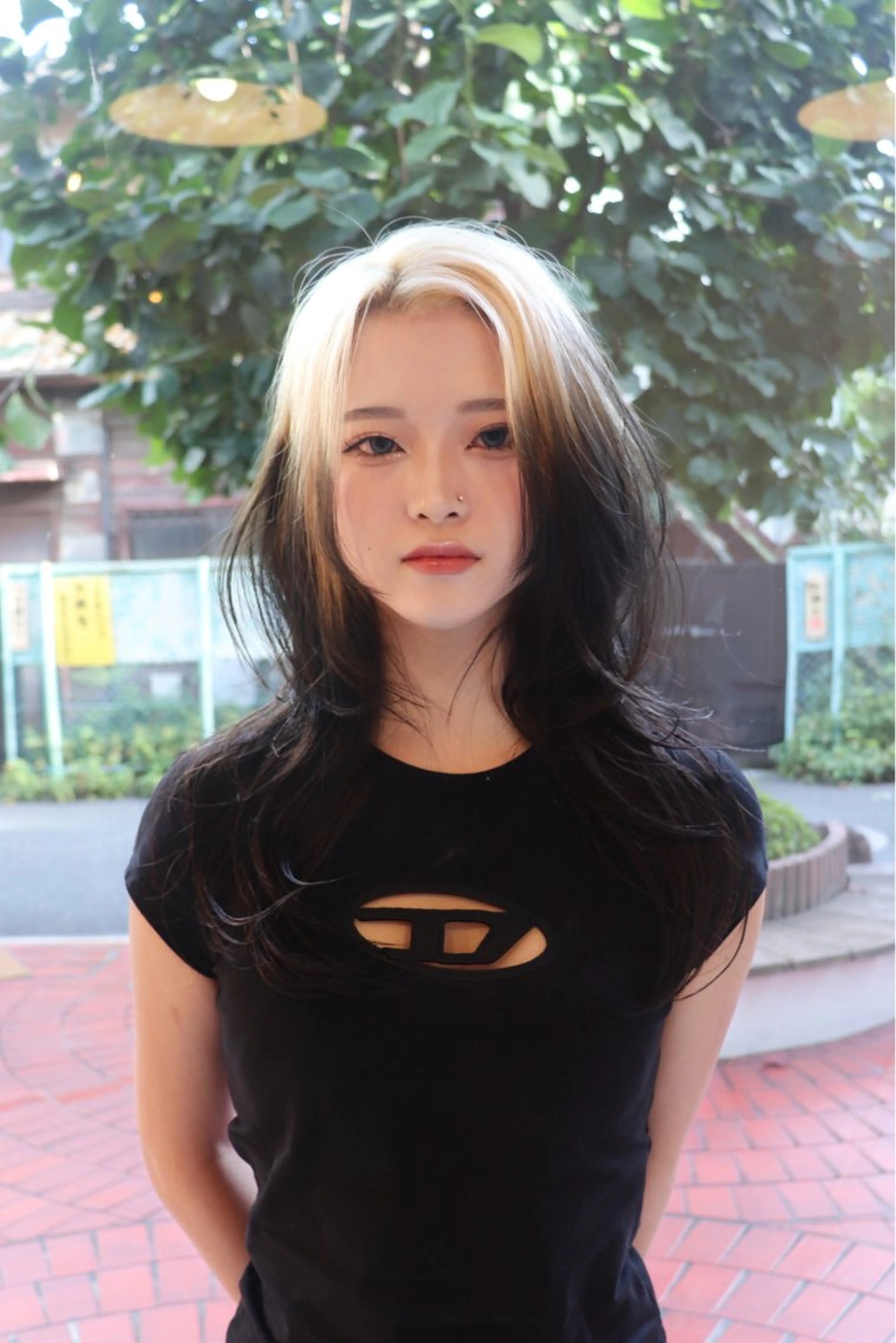 ロング カラー ヘアアレンジ ✰︎ MiｰMi ✰︎のヘアスタイル