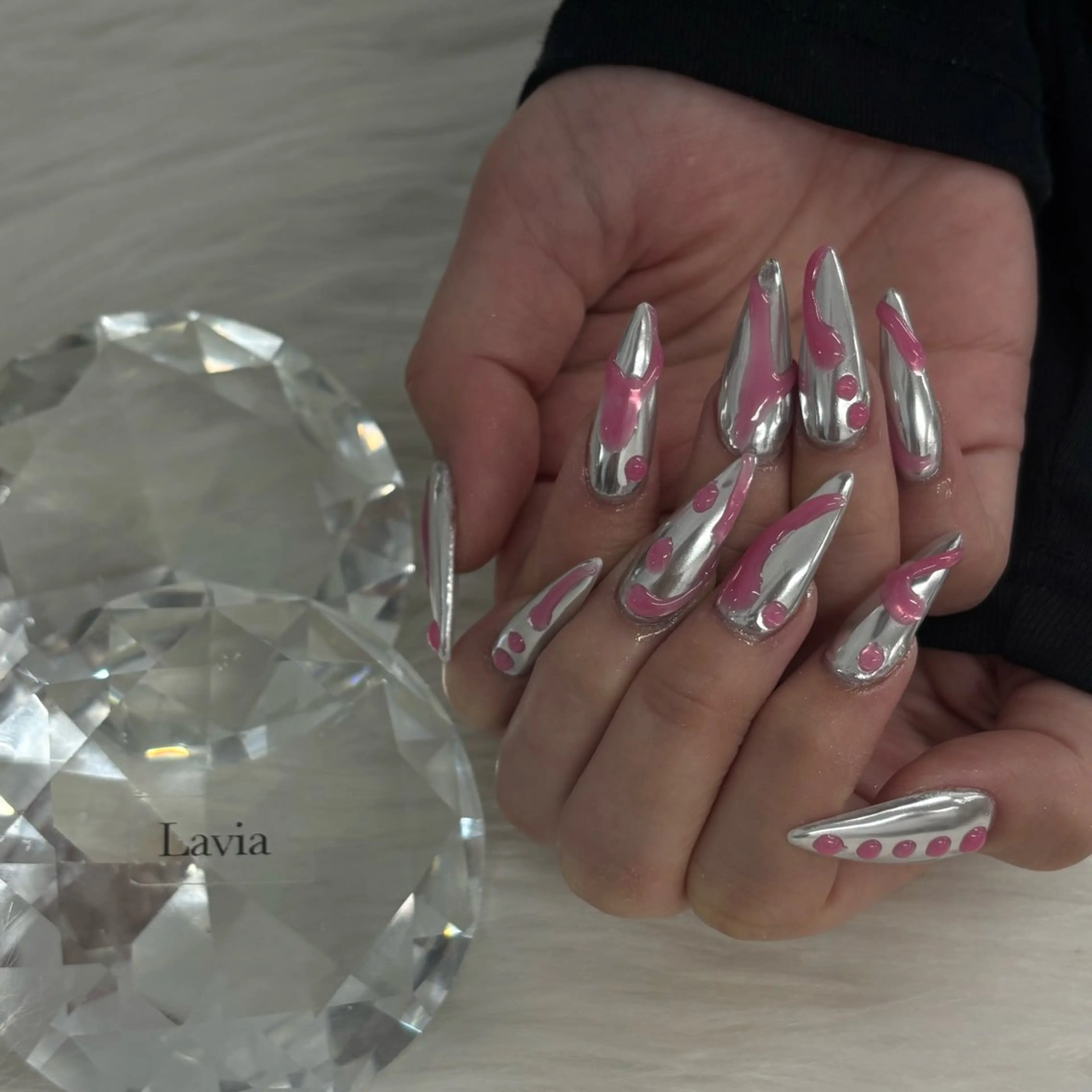 ネイル ハンドネイル Lavia nail＆eyelash所属・Lavia❄️ kahoのネイルデザイン