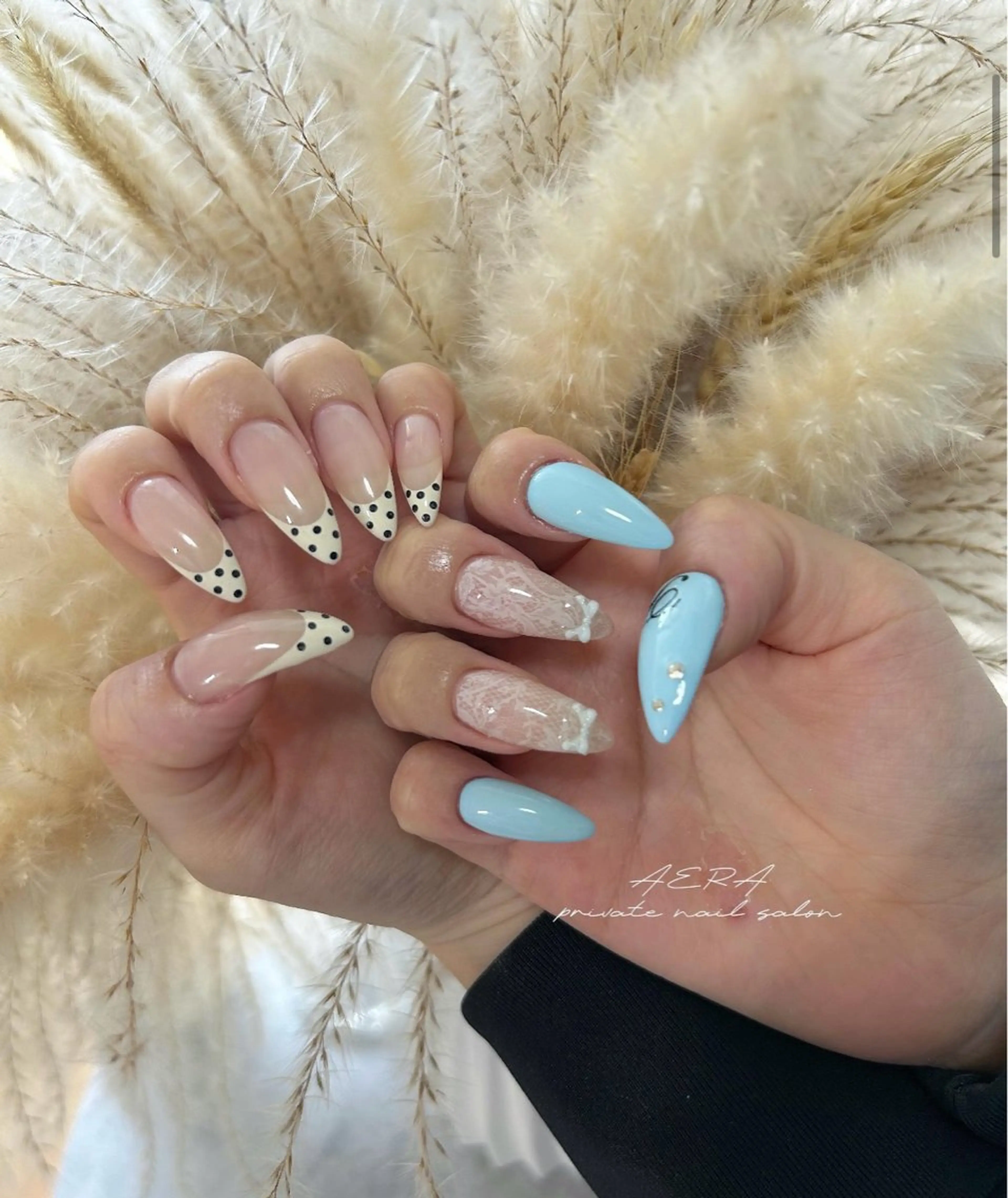 ネイル AERA nail shino🐱⸝꙳のネイルデザイン