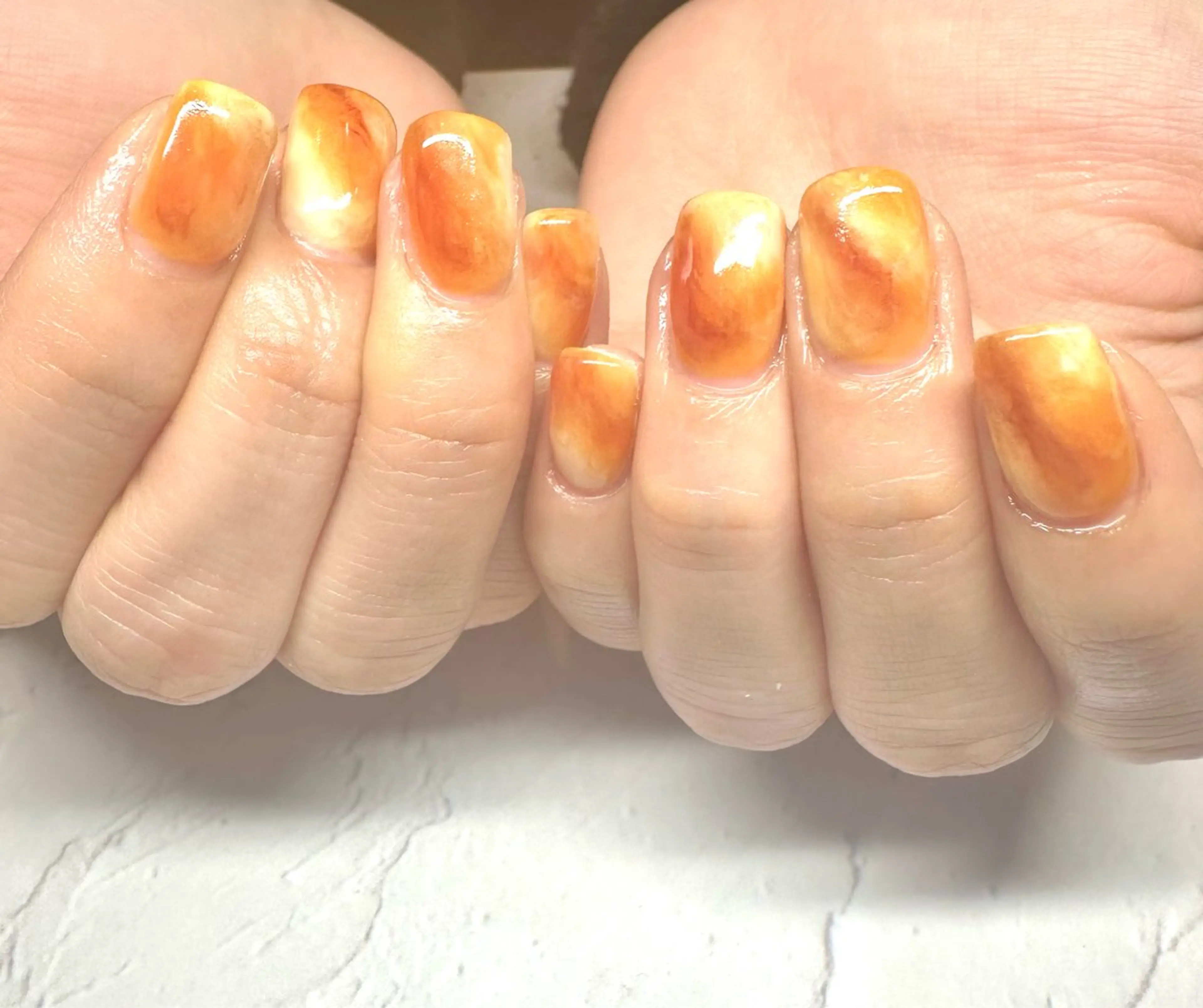 ネイル 大理石ネイル(マーブル) Ueda Rieのネイルデザイン