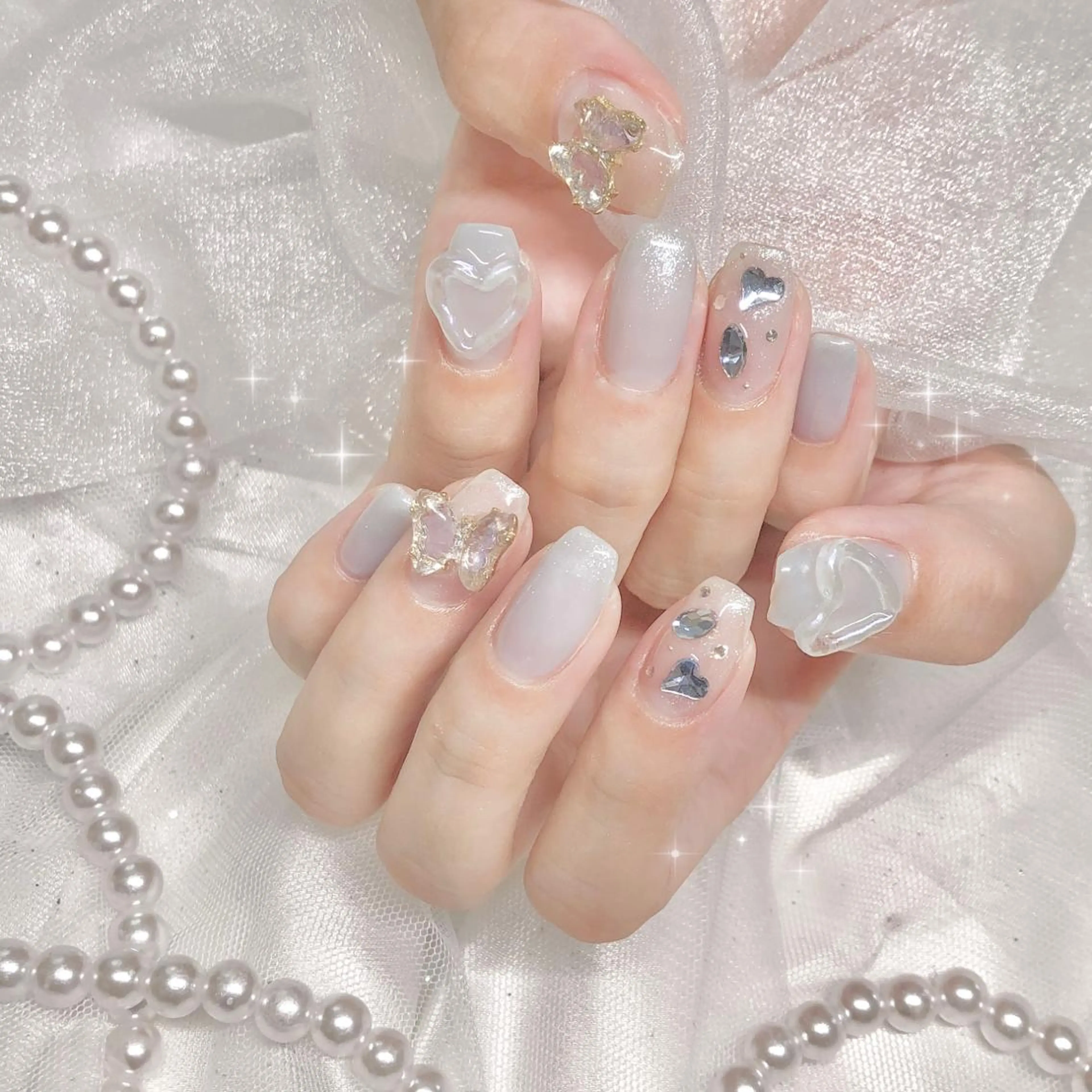 ネイル nano nail☁ 久屋大通💫のネイルデザイン
