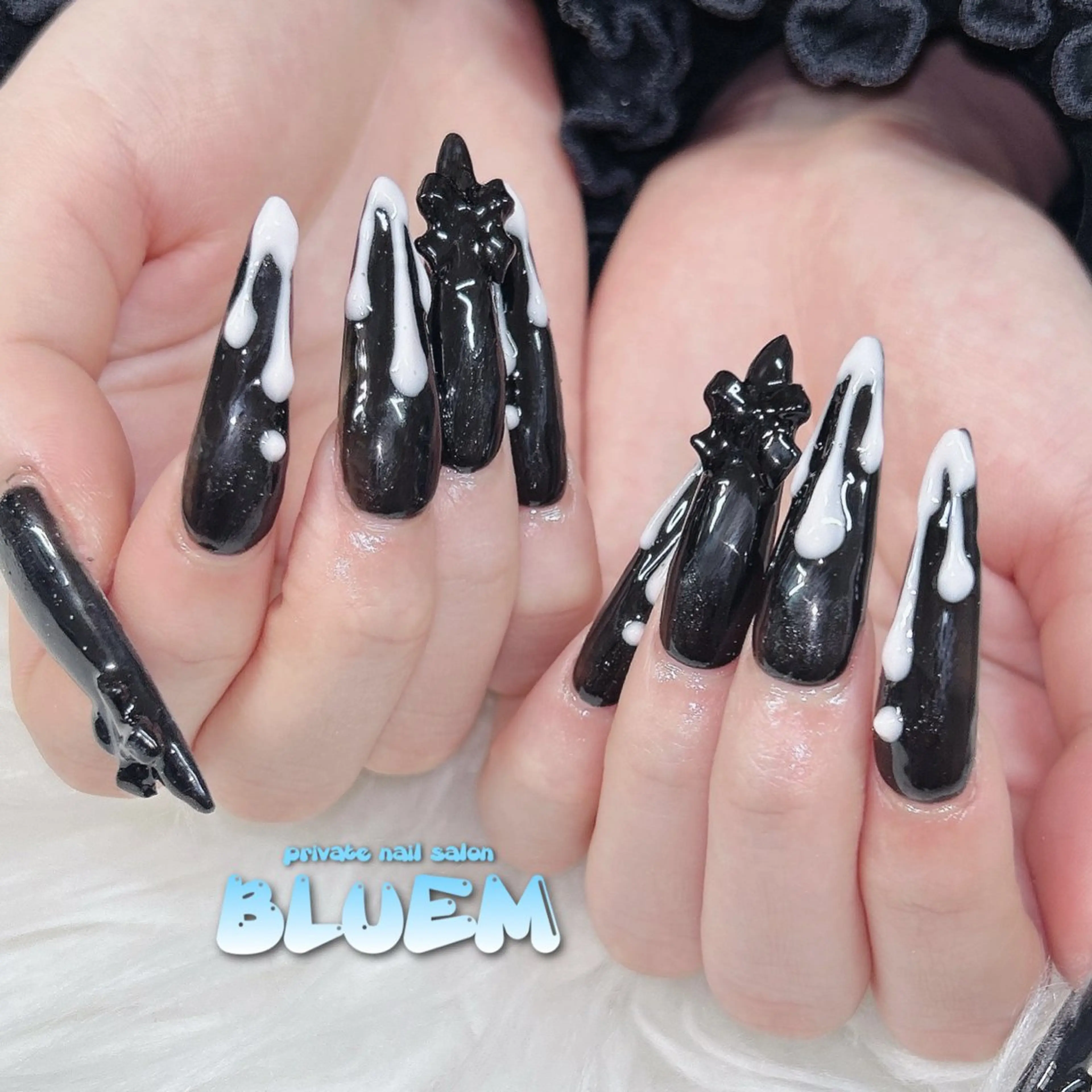 ネイル ハンドネイル BLUEM なな🐶のネイルデザイン