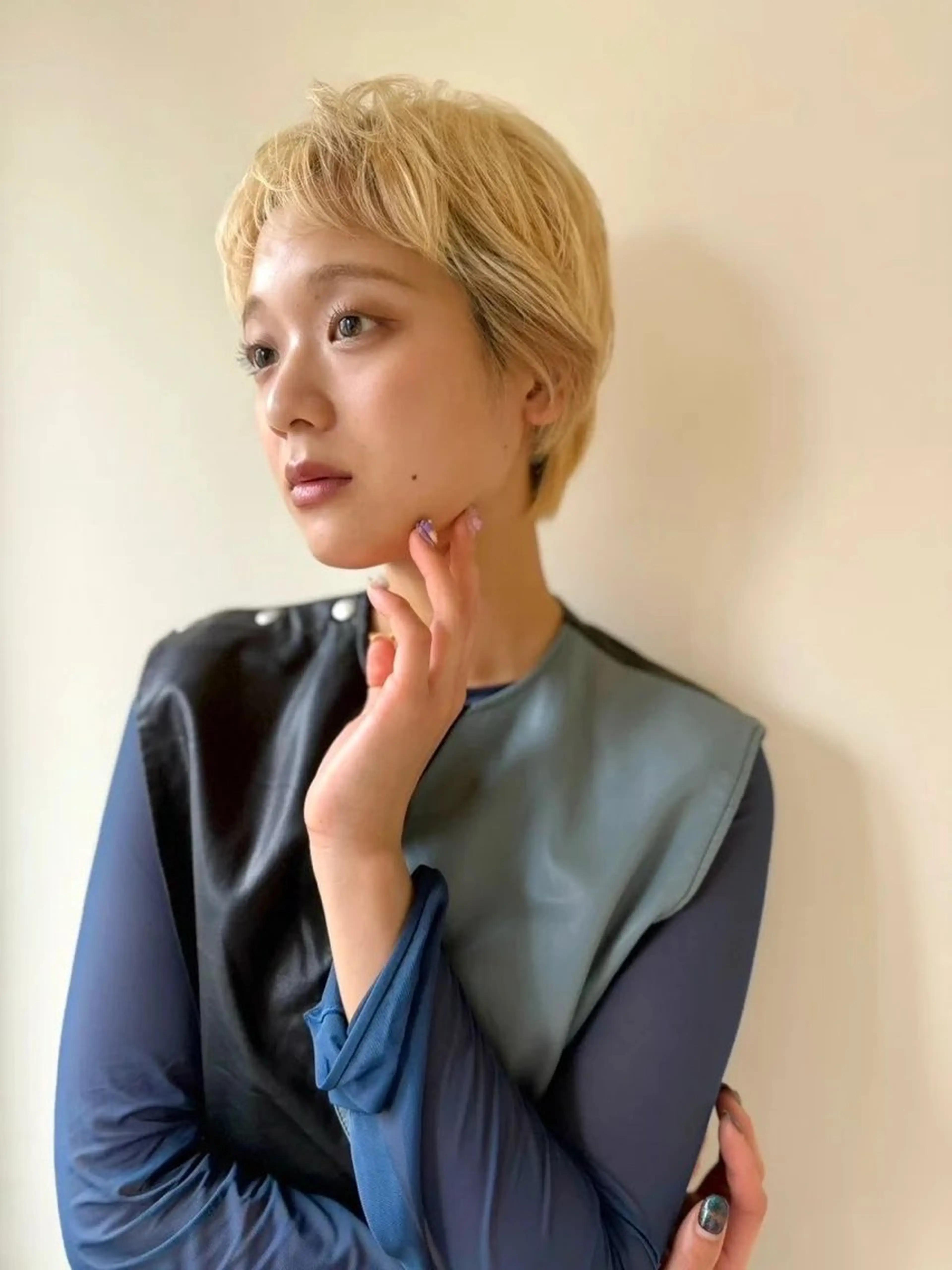 ショート カラー ハイトーンカラー レイヤーカット KAHO(noi) 金山/水素カラーのその他イメージ