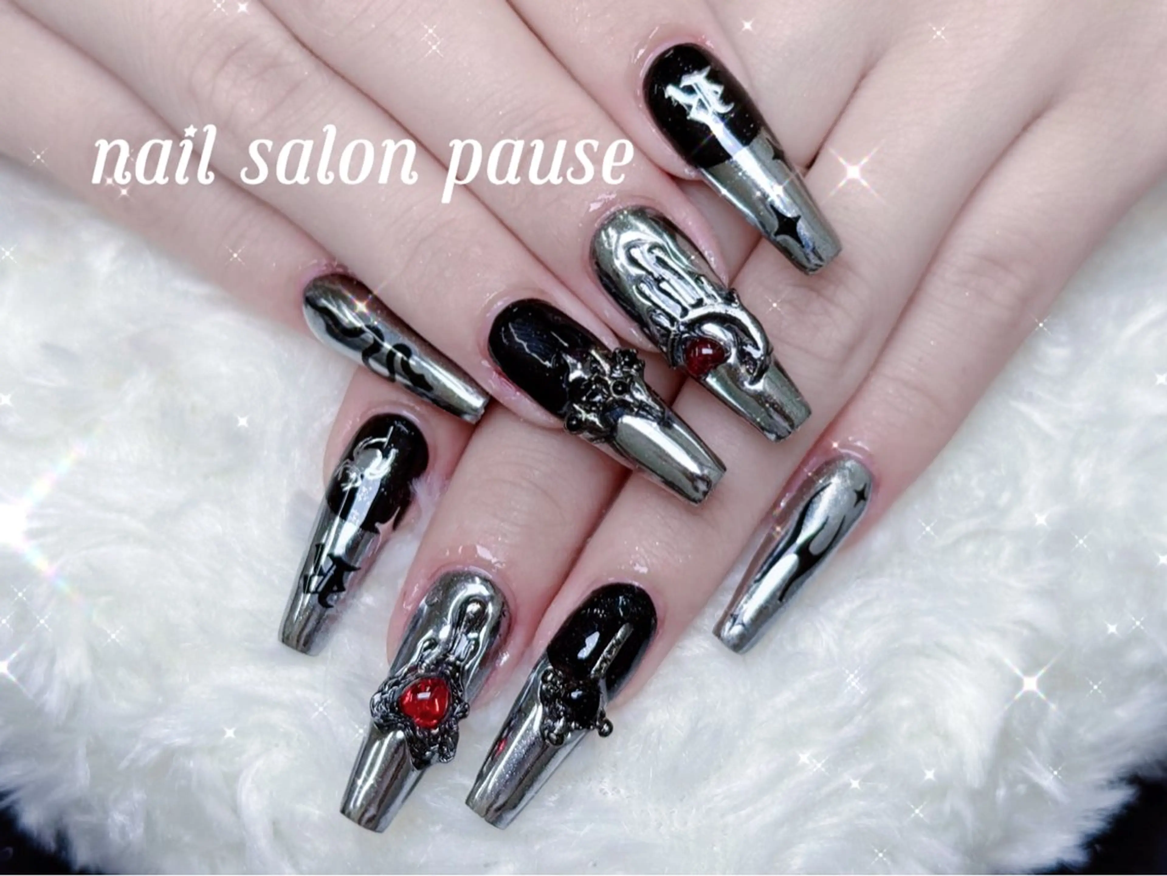 ネイル ハンドネイル ハンドケア nail salon pause✨のネイルデザイン