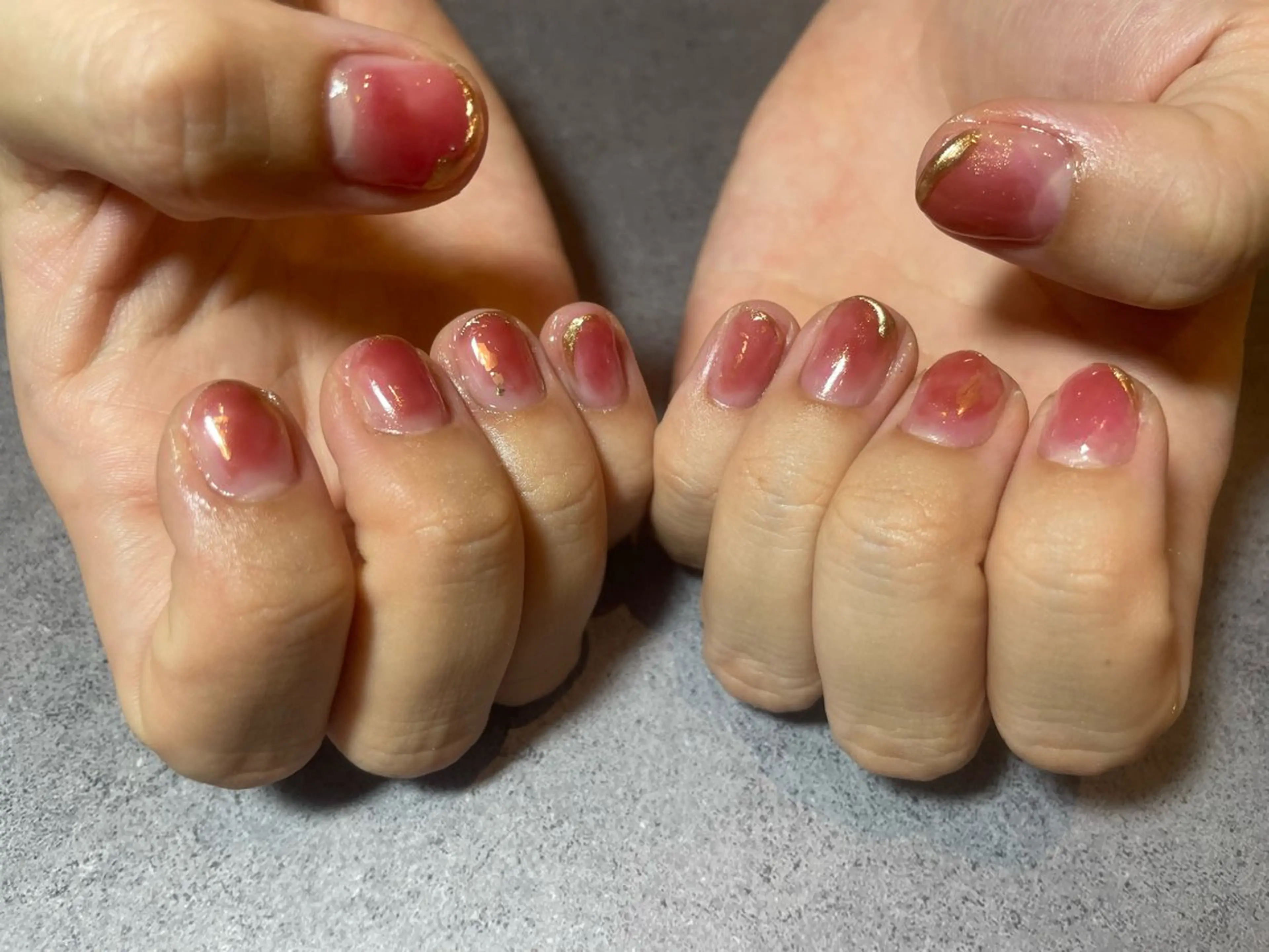 ネイル ニュアンスネイル 吉川 由喜枝のネイルデザイン