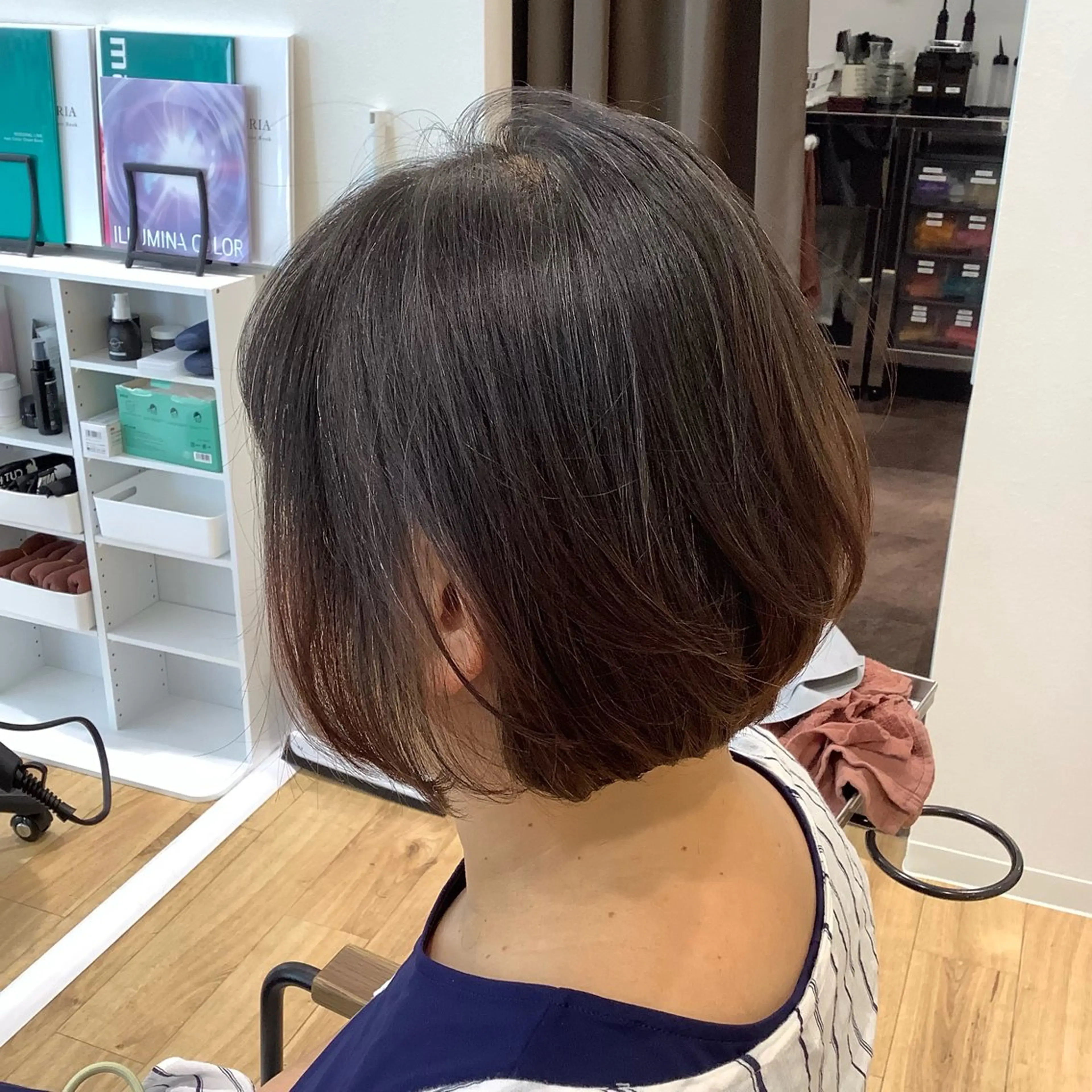 ショート カラー パーマ カット 縮毛矯正 エイジングケア特化 美容師✂️山崎竜二のヘアスタイル