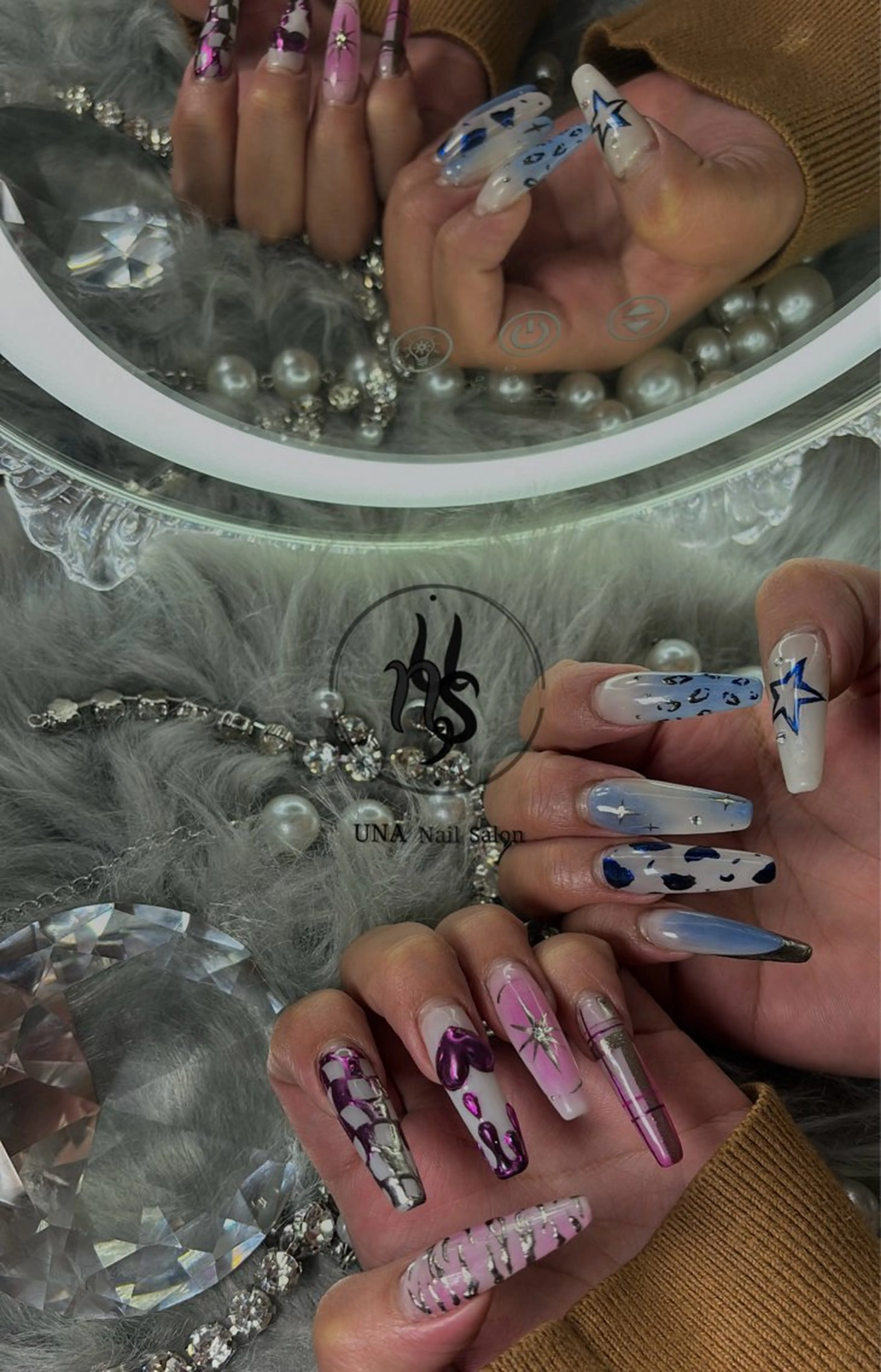 ネイル ハンドネイル una nail salonのネイルデザイン