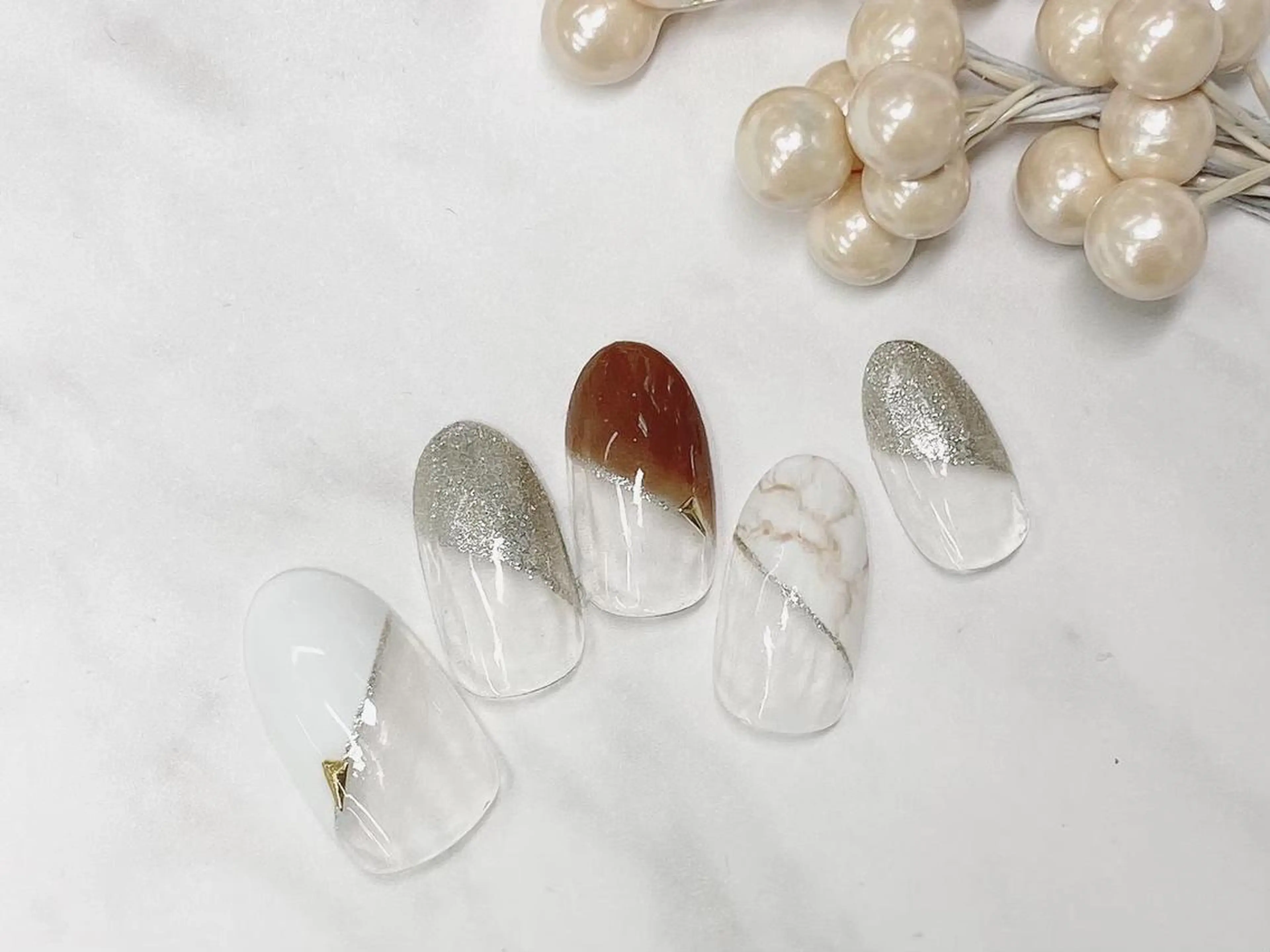 ネイル ハンドネイル 武蔵小金井⟡.· 🎀Ｙ🎀のネイルデザイン