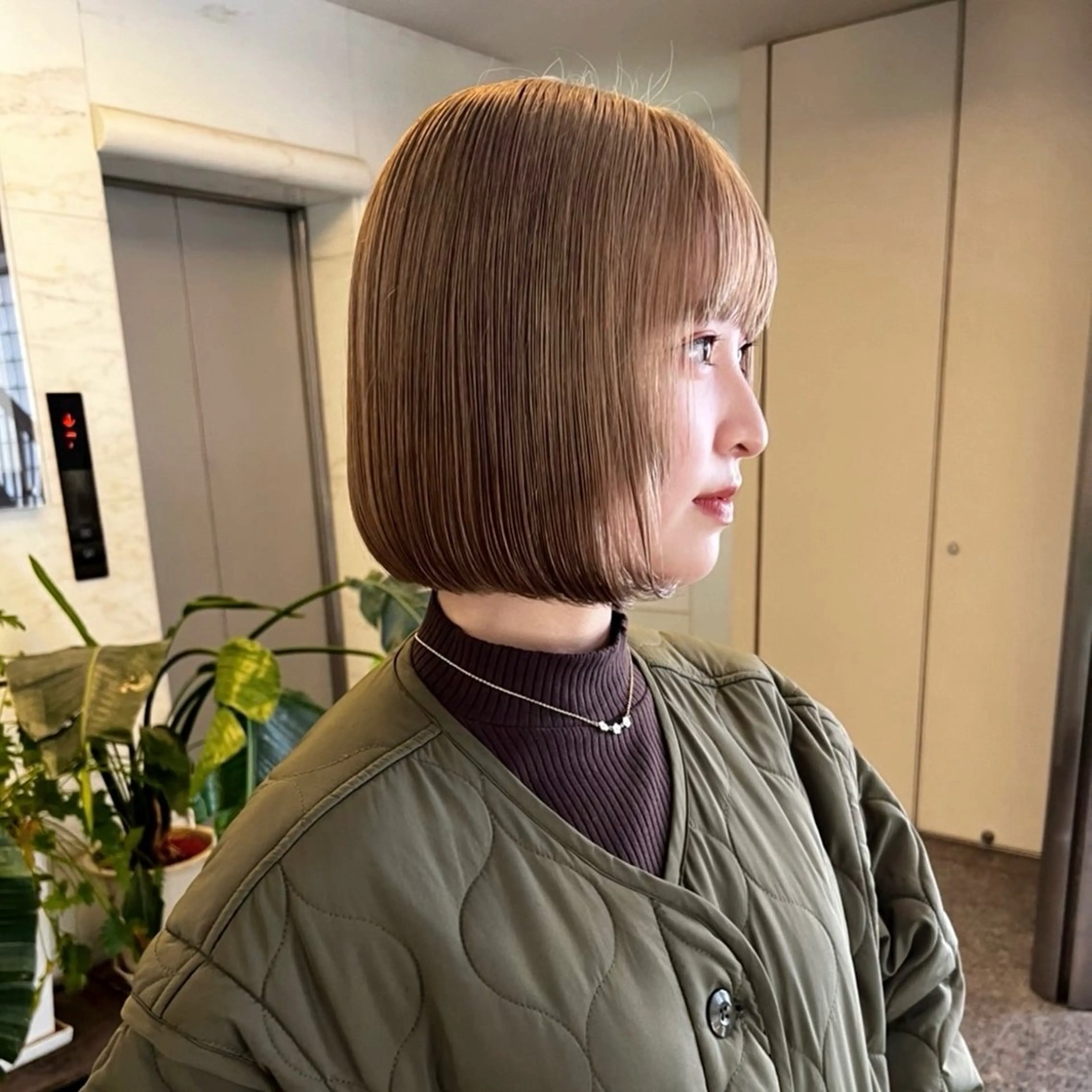 ショート カラー 福岡ヘアセット/ 髪質改善/ayaneのヘアスタイル