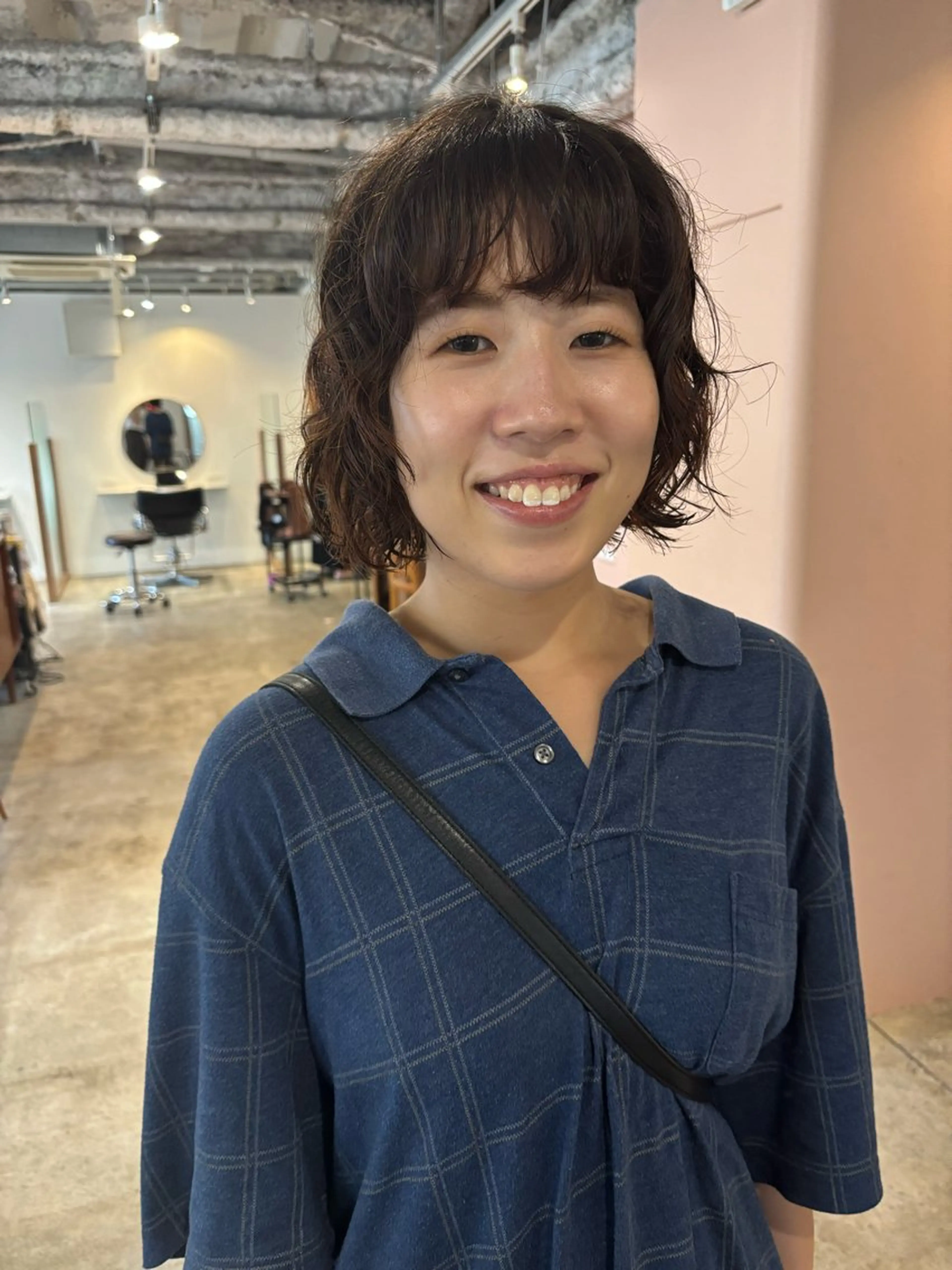 ショート カット パーマ トリートメント Hayashi Shioriのヘアスタイル