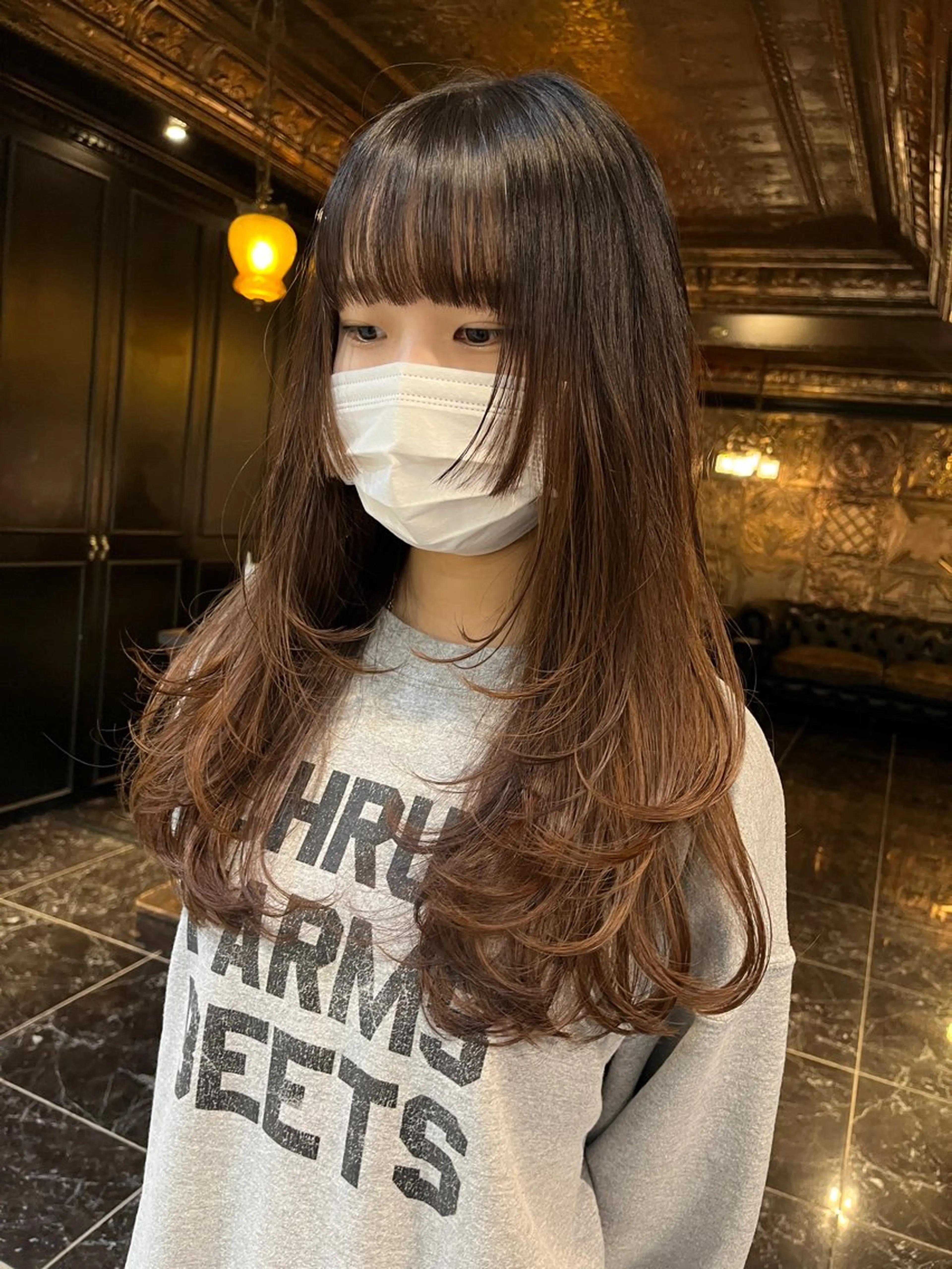 ロング デザインレイヤー/ KOSUKEのヘアスタイル