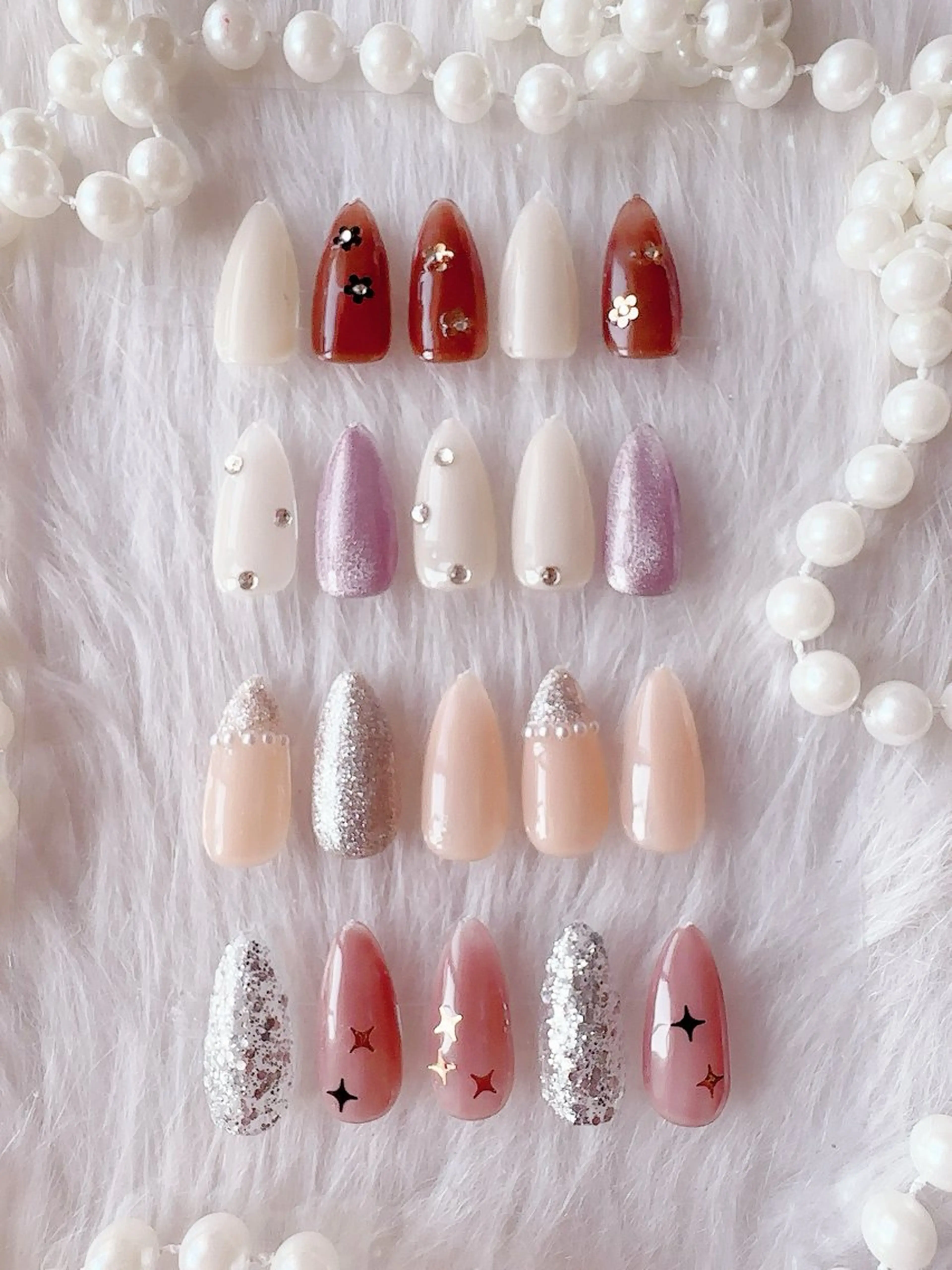 人気NO．3💕【ハンド】定額メニュー⭐️【初回ジェルオフ無料ケア込み】¥4980色変更可🩷パラジェル変更＋800円の写真