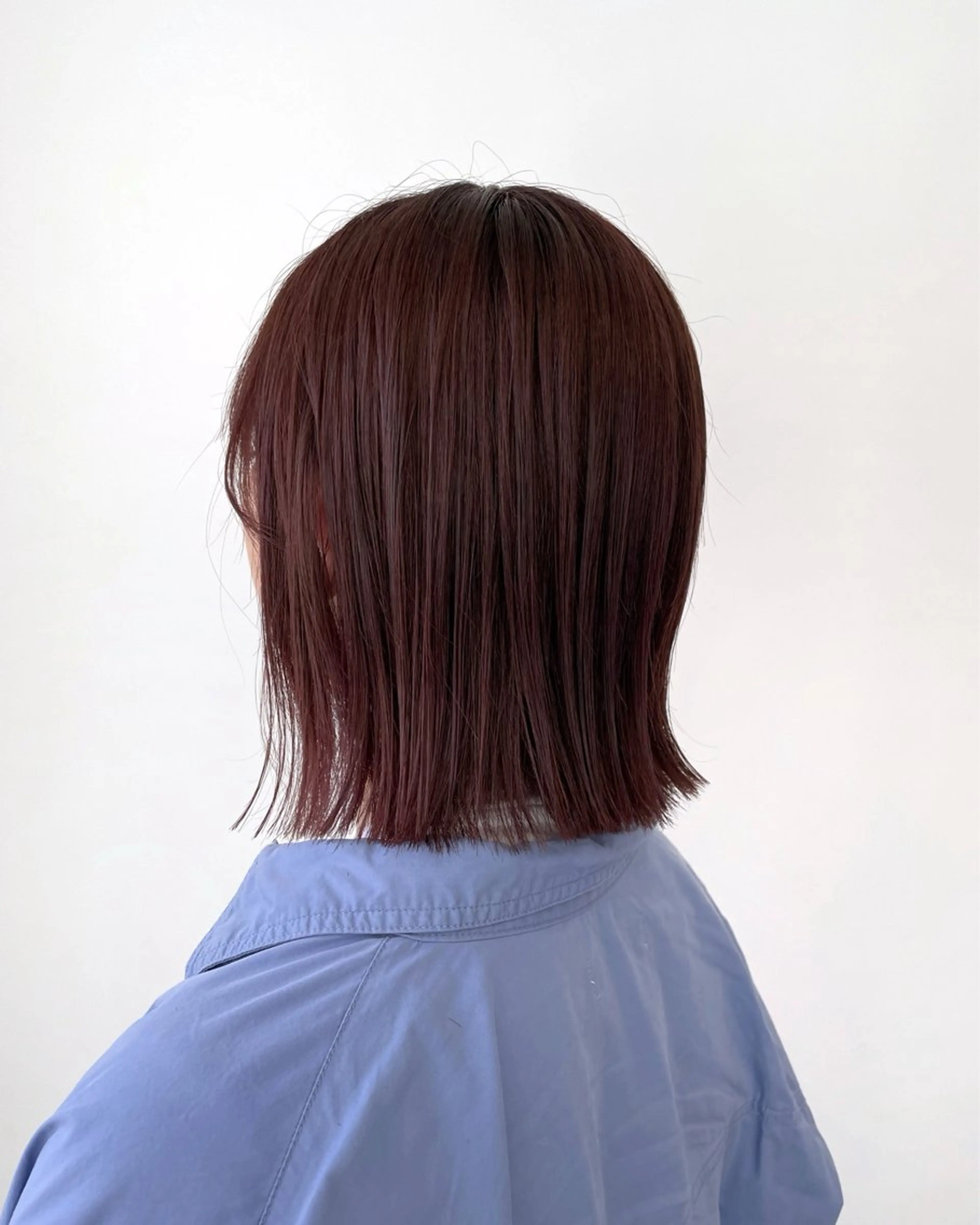 ミディアム カラー ENIF ツキのヘアスタイル